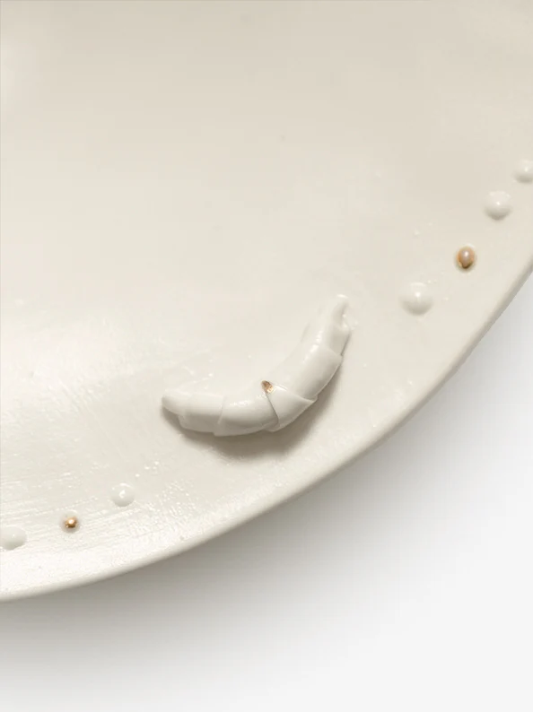 JINJIN PARIS - Croissant Shallow Bowl - Image 3