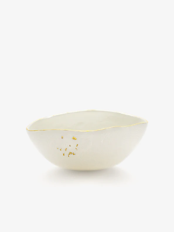 JINJIN PARIS - Golden Rim Bowl