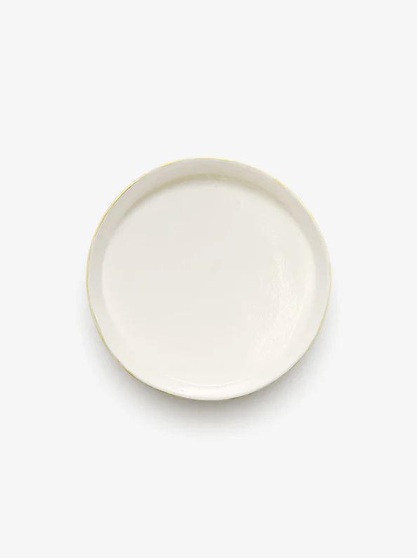 JINJIN PARIS - Golden Rim Shallow Plate - Image 2