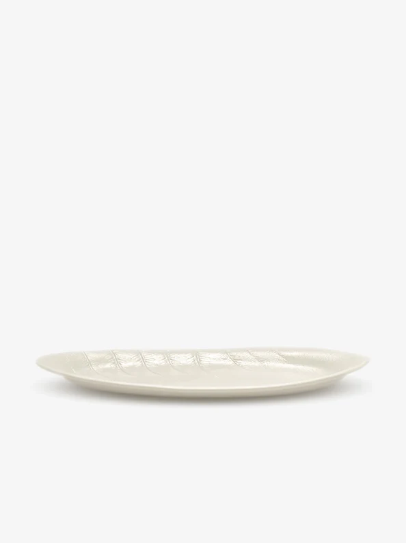 JINJIN PARIS - Leaf Oval Plate