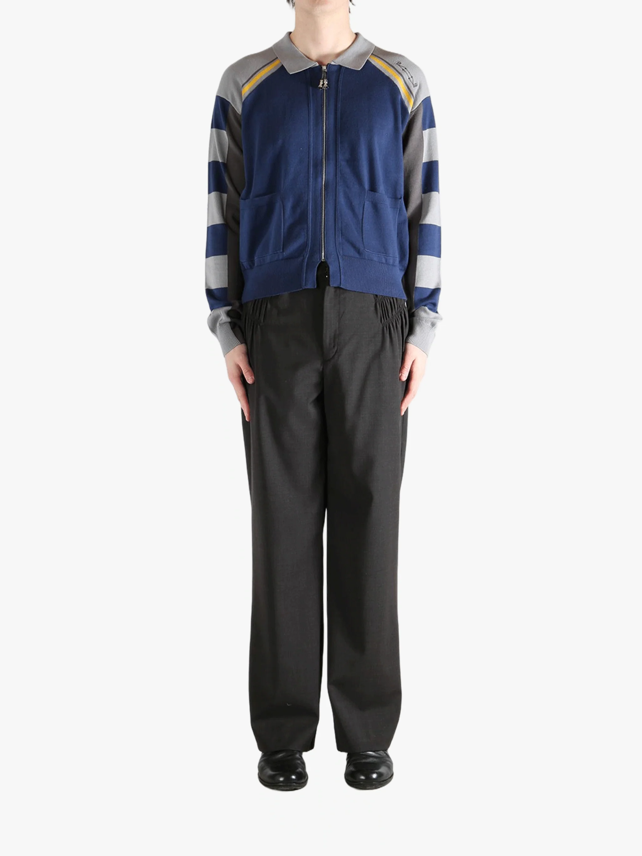 KIKO KOSTADINOV - Men Combed Cotton Kest Cardigan - Image 4