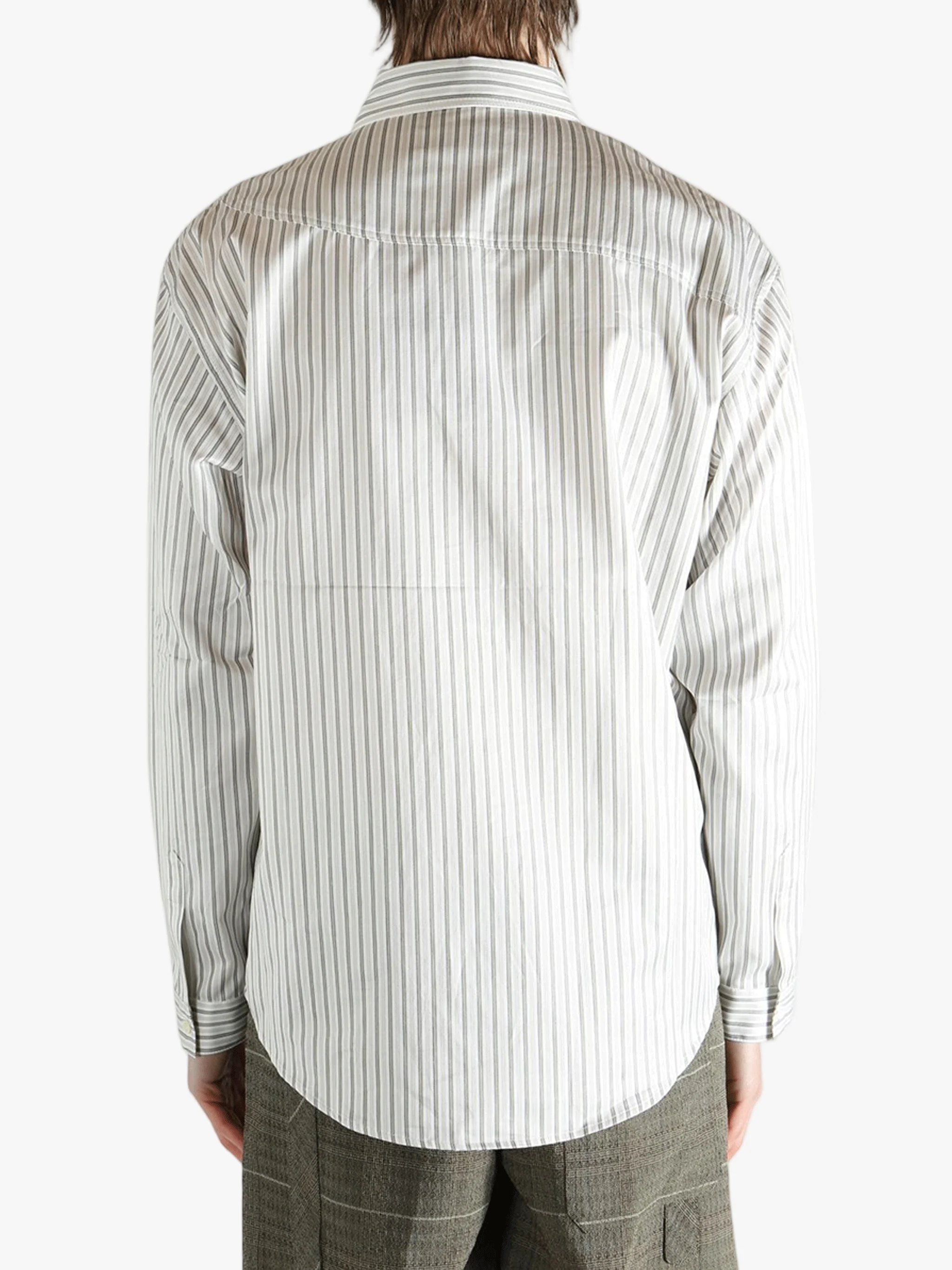 KIKO KOSTADINOV - Men Double Stripe Veca Panelled Shirt - Image 3
