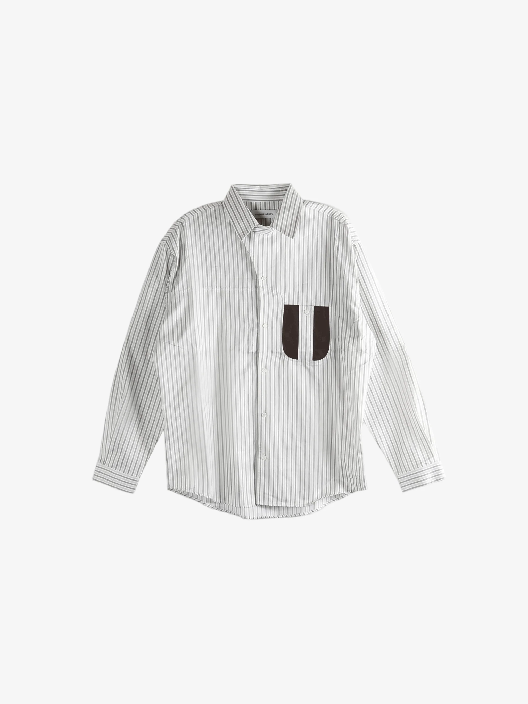 KIKO KOSTADINOV - Men Double Stripe Veca Panelled Shirt - Image 5