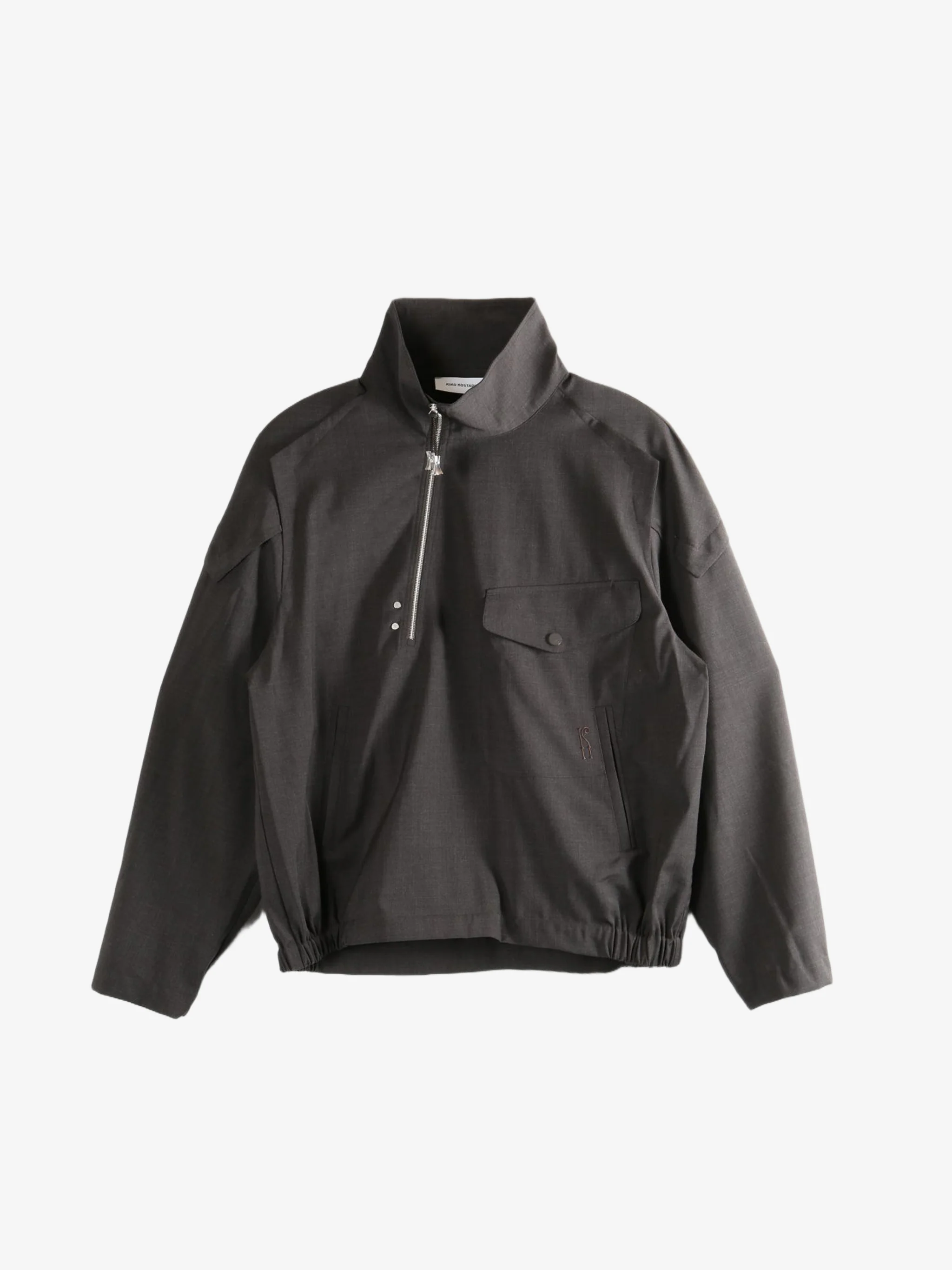 KIKO KOSTADINOV - Men Melange Wool Farkas Pullover Jacket - Image 5