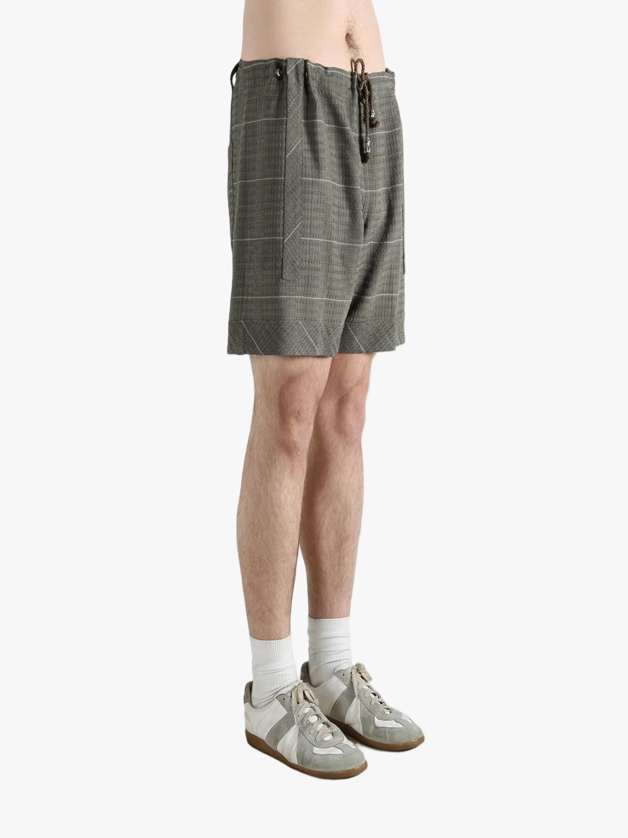 KIKO KOSTADINOV - Men Mosaic Check Kyan Shorts - Image 2