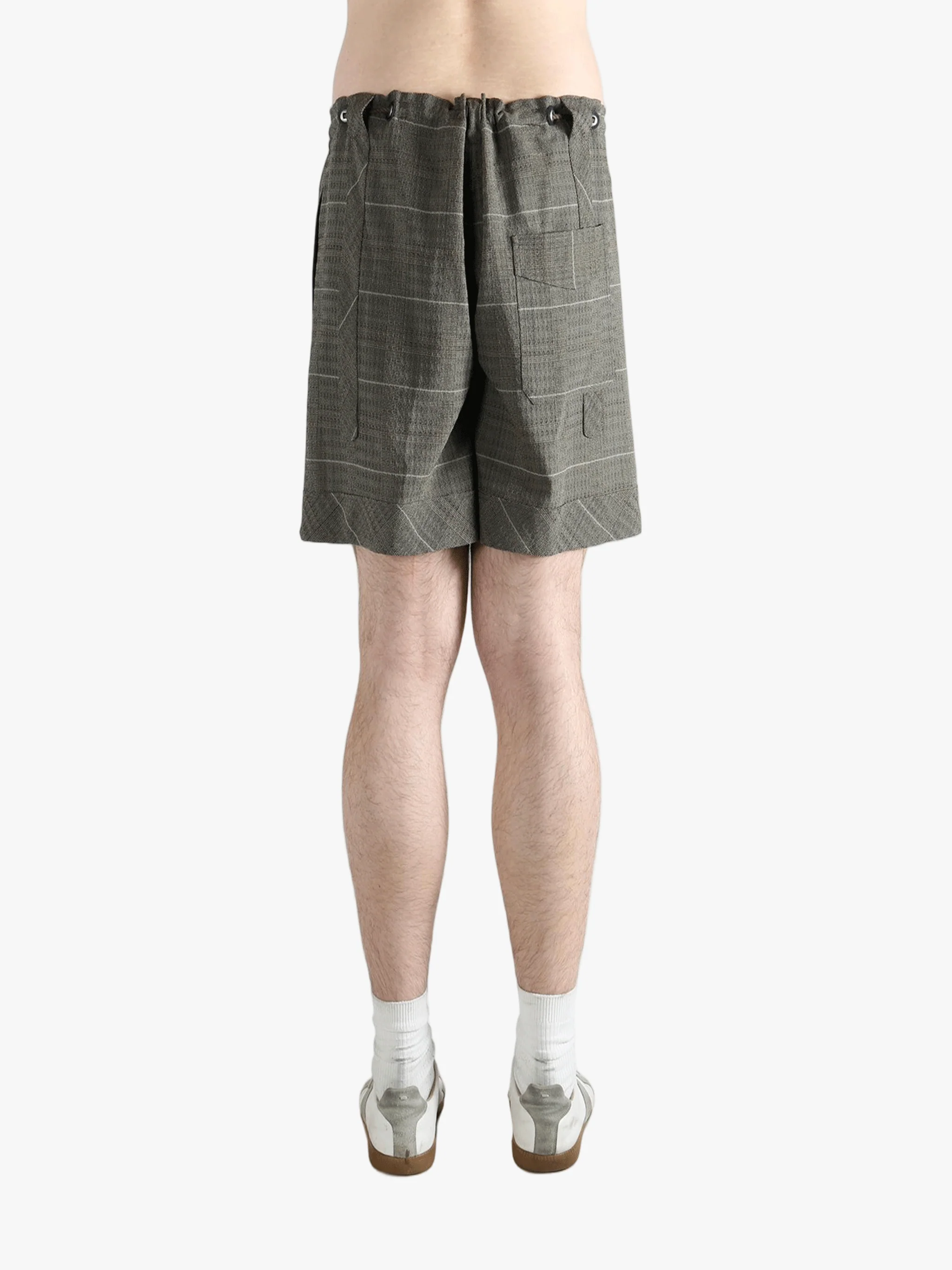 KIKO KOSTADINOV - Men Mosaic Check Kyan Shorts - Image 3