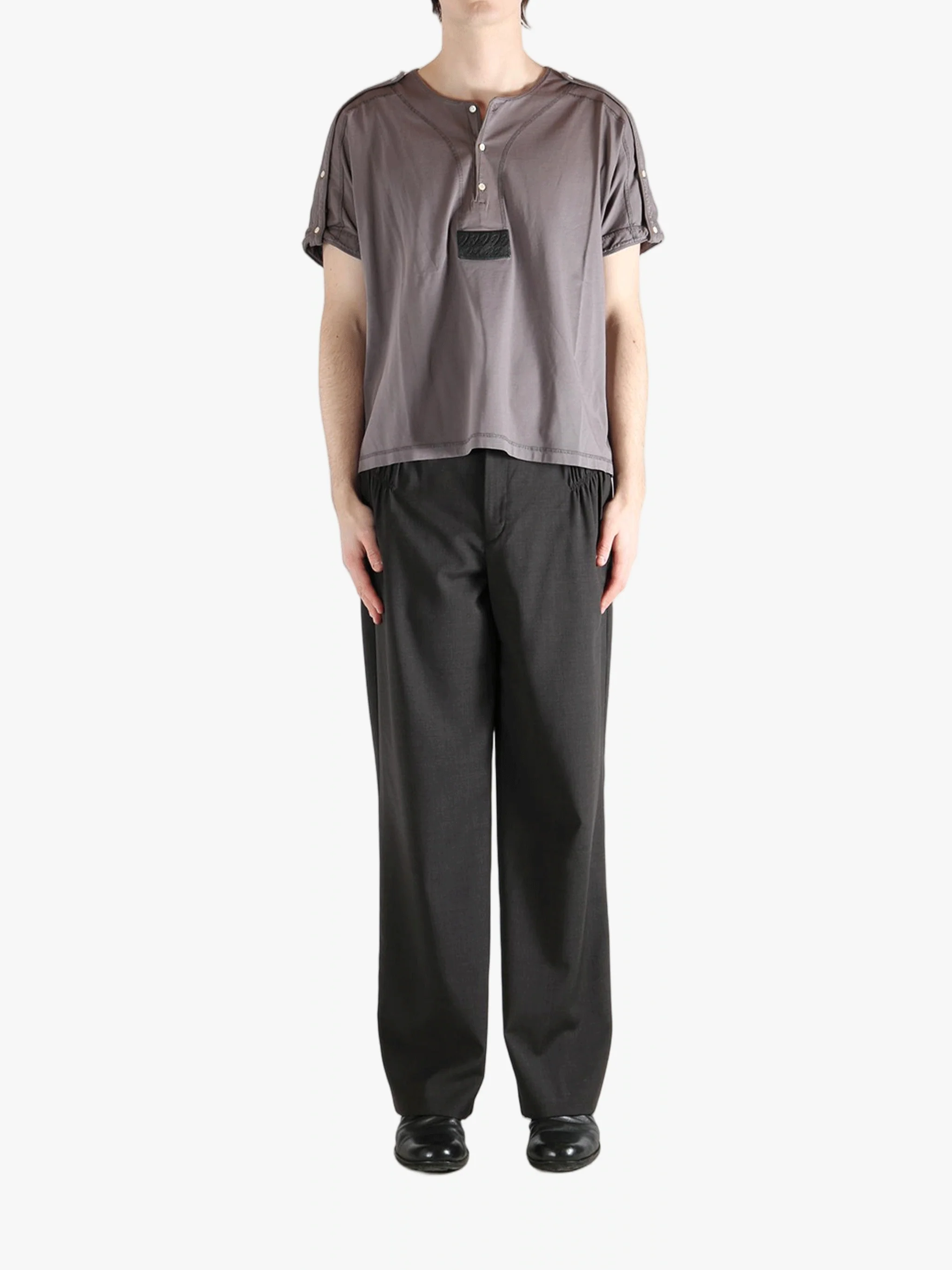KIKO KOSTADINOV - Men Sargo Short Sleeve Henley - Image 4