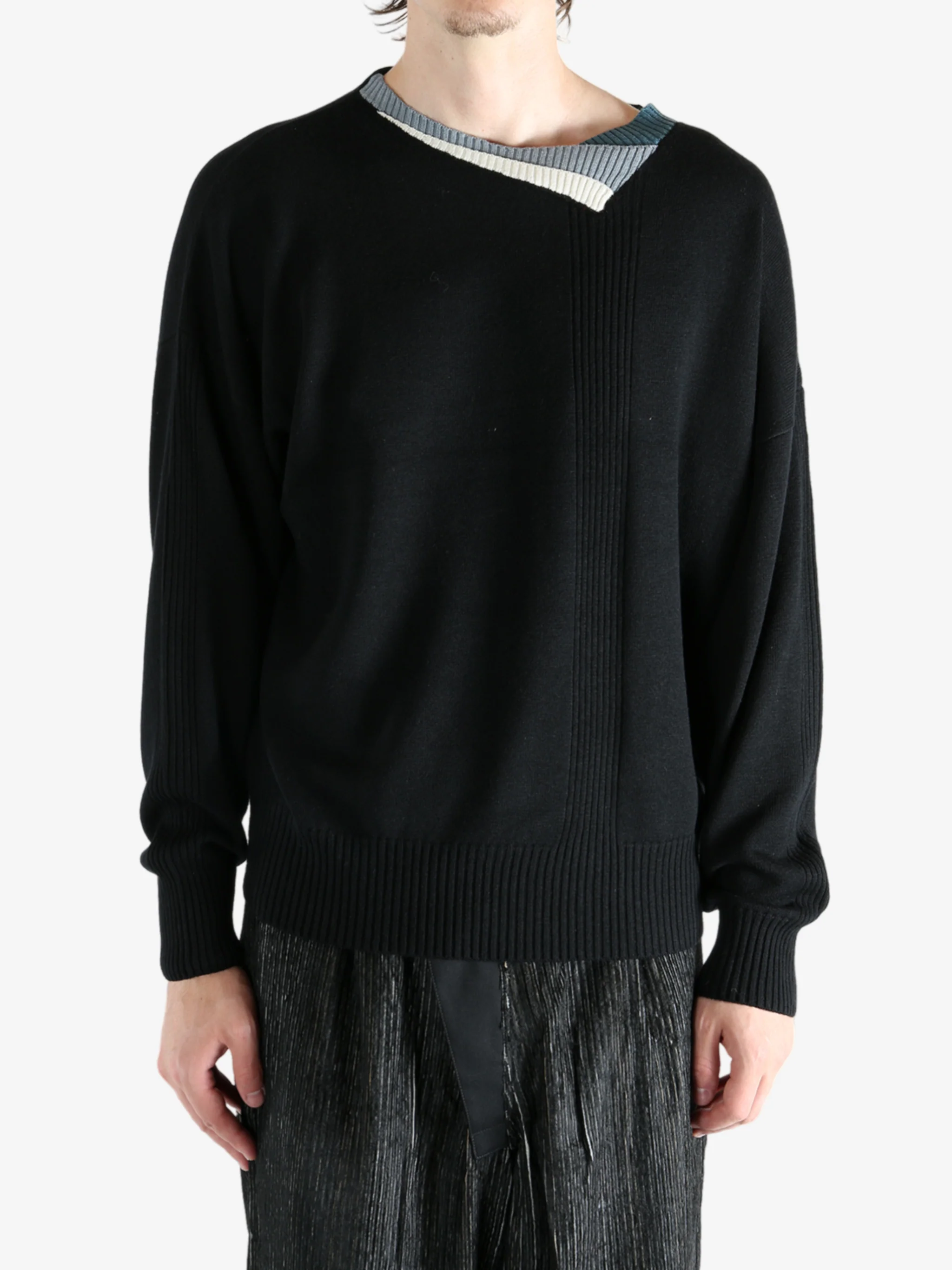 KIKO KOSTADINOV - Men Vig Multi Collar Jumper