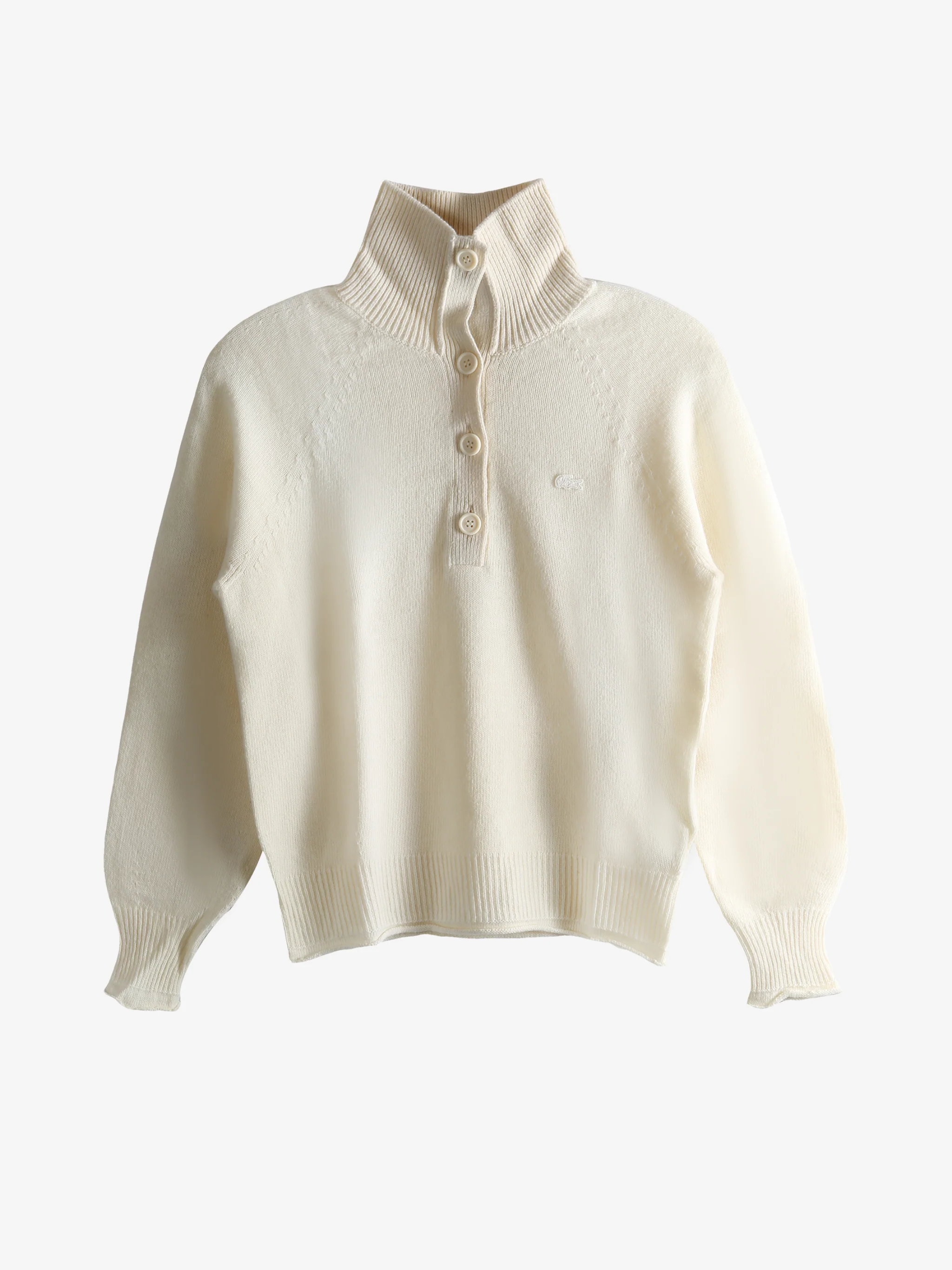 LACOSTE - Women Carded Wool High Neck Sweater