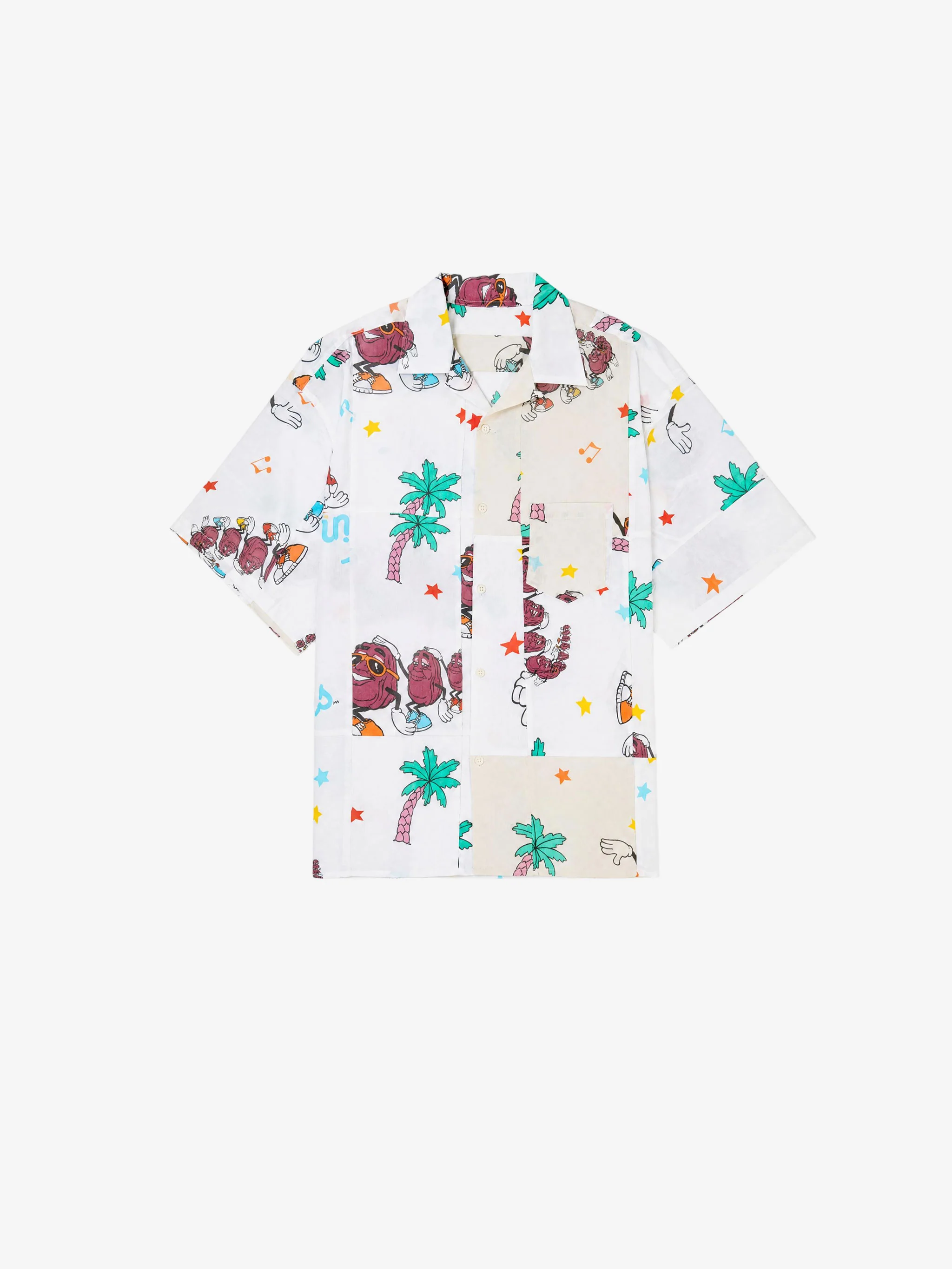 SILLAGE - Unisex Made Vintage California Raisin Eight Short Sleeve Overshirt - Image 4