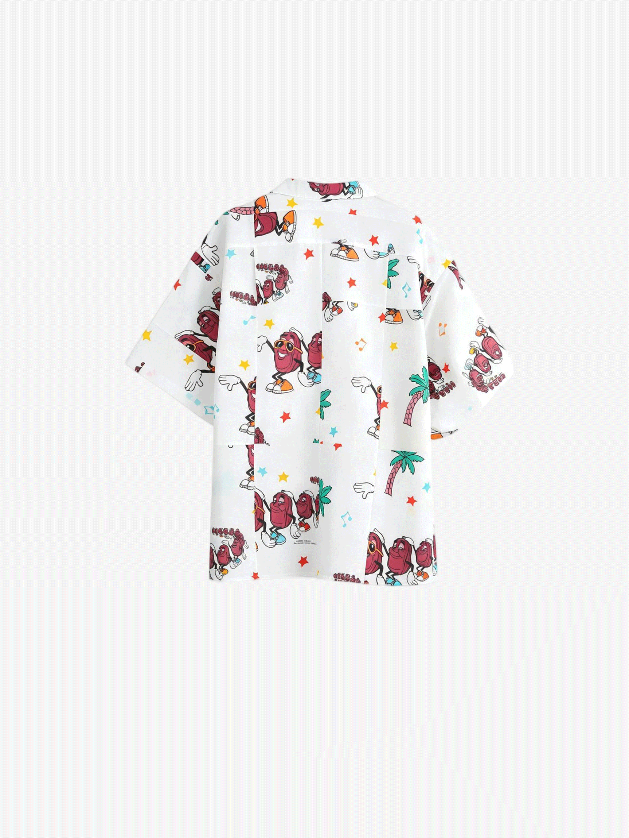 SILLAGE - Unisex Made Vintage California Raisin Two Short Sleeve Overshirt - Image 5