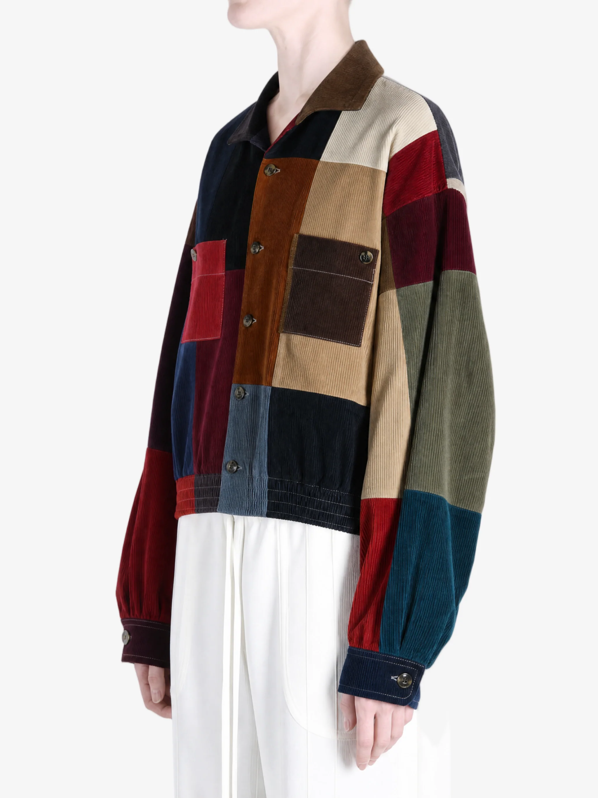 SILLAGE - Unisex Rib Corduroy Two Blouson - Image 2