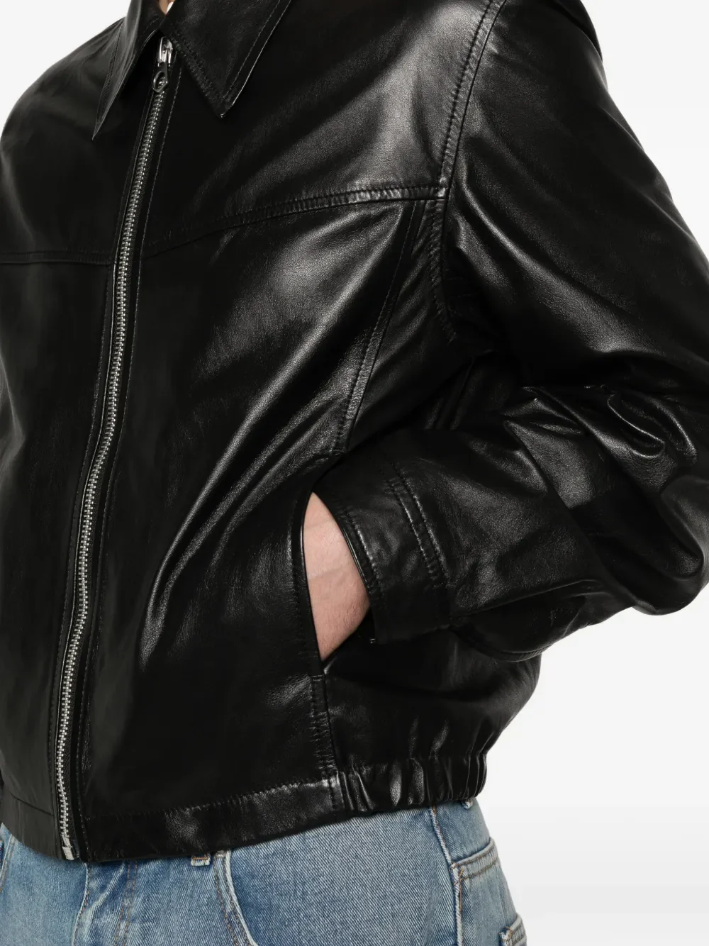 LEMAIRE - Men Biker Blouson - Image 4