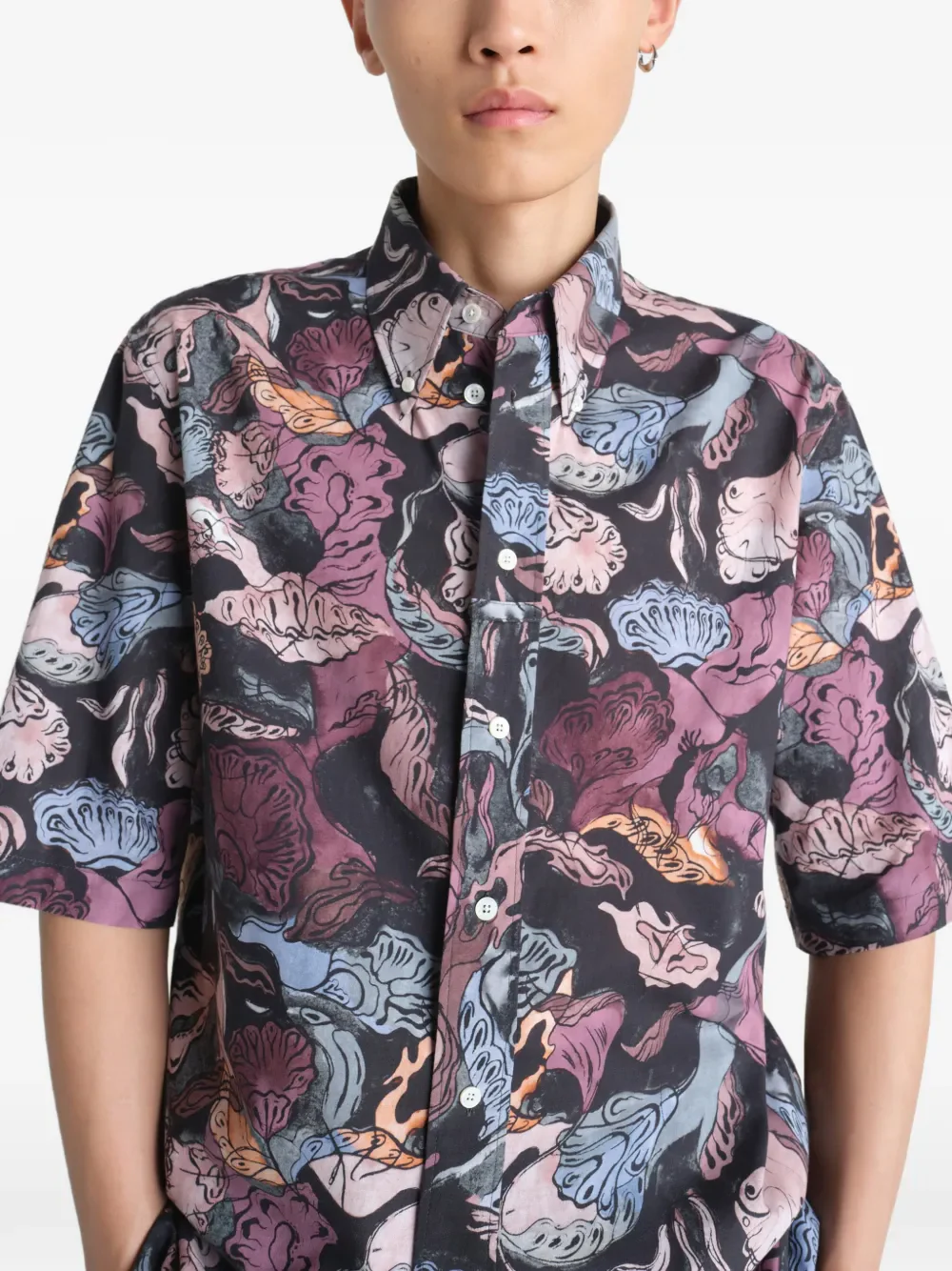 LEMAIRE - Men Short Sleeve Shirt - Image 5
