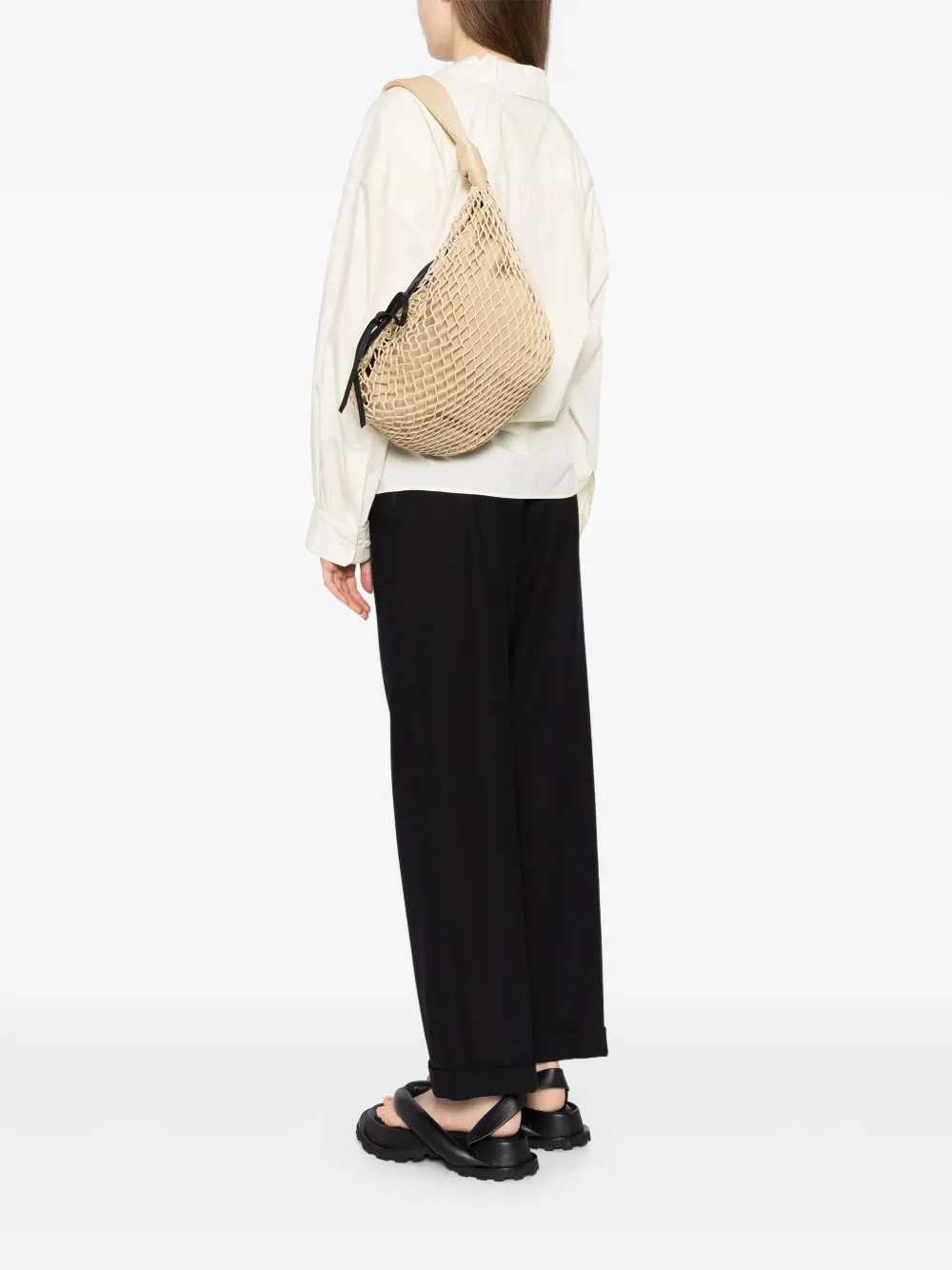 LEMAIRE - Unisex Fortune Croissant Filt Bag - Image 2