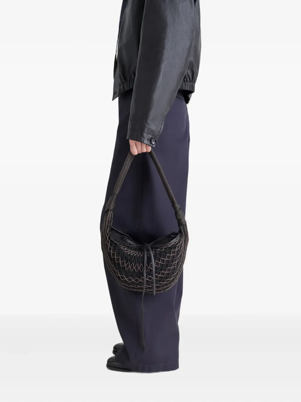 LEMAIRE - Unisex Fortune Croissant Filt Bag - Image 2