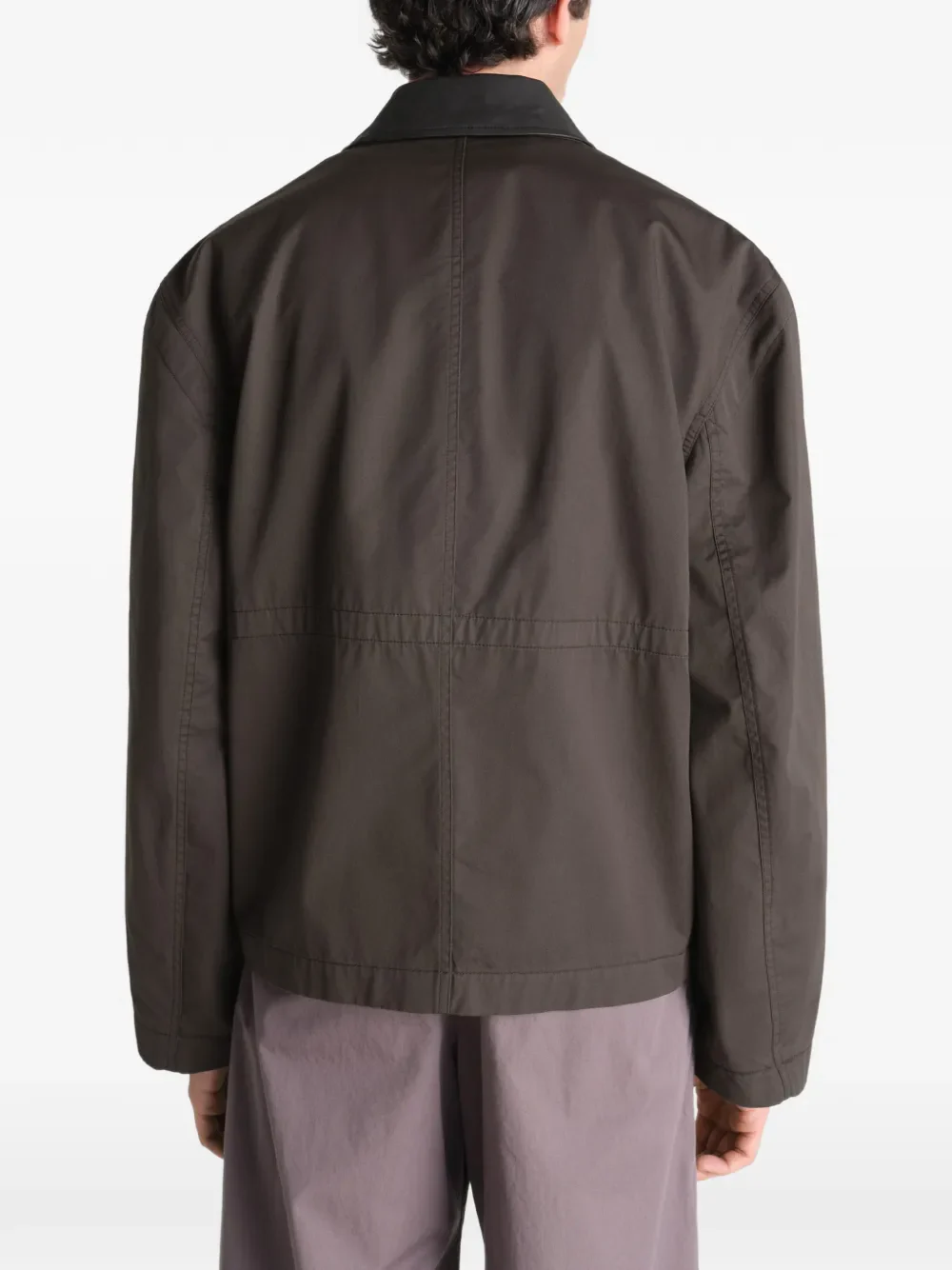 LEMAIRE - Unisex Leather Collar Blouson - Image 2
