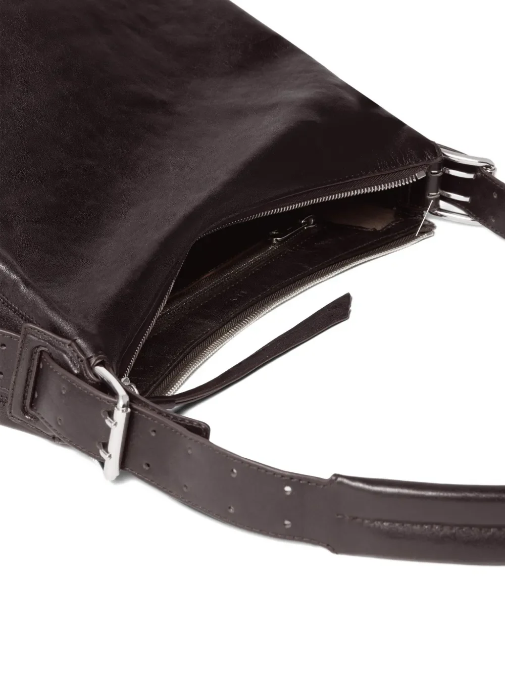 LEMAIRE - Unisex Small Belted Hobo Bag - Image 3