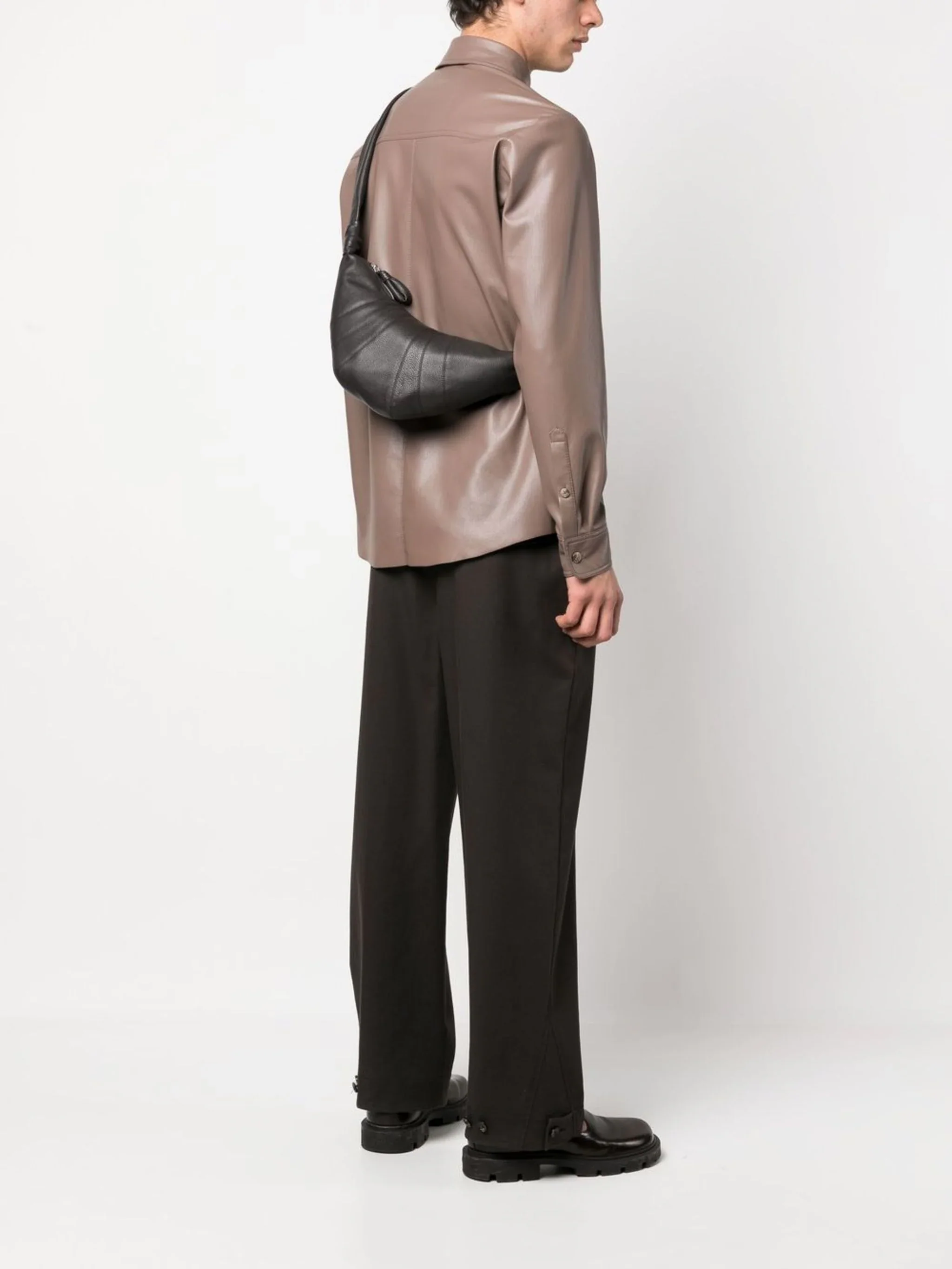 LEMAIRE - Unisex Soft Grain Small Croissant Bag - Image 2