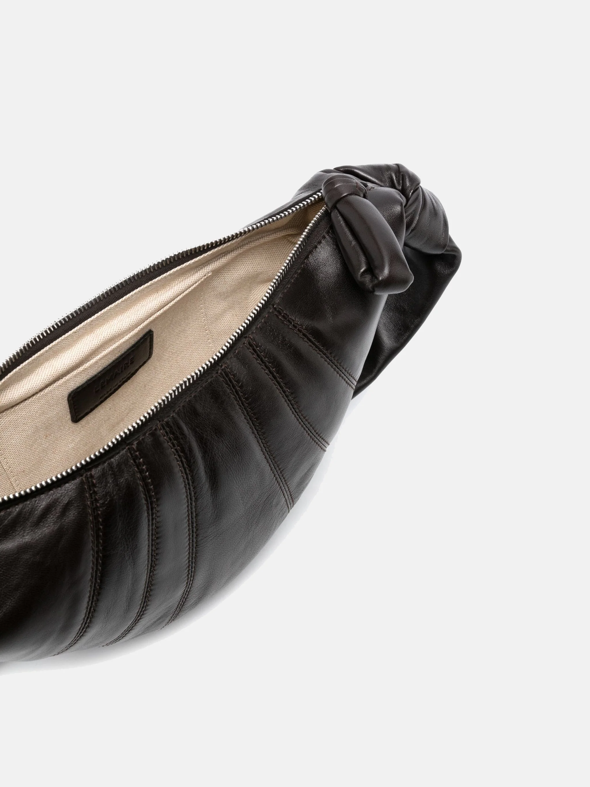 LEMAIRE - Unisex Soft Nappa Small Croissant Bag - Image 4