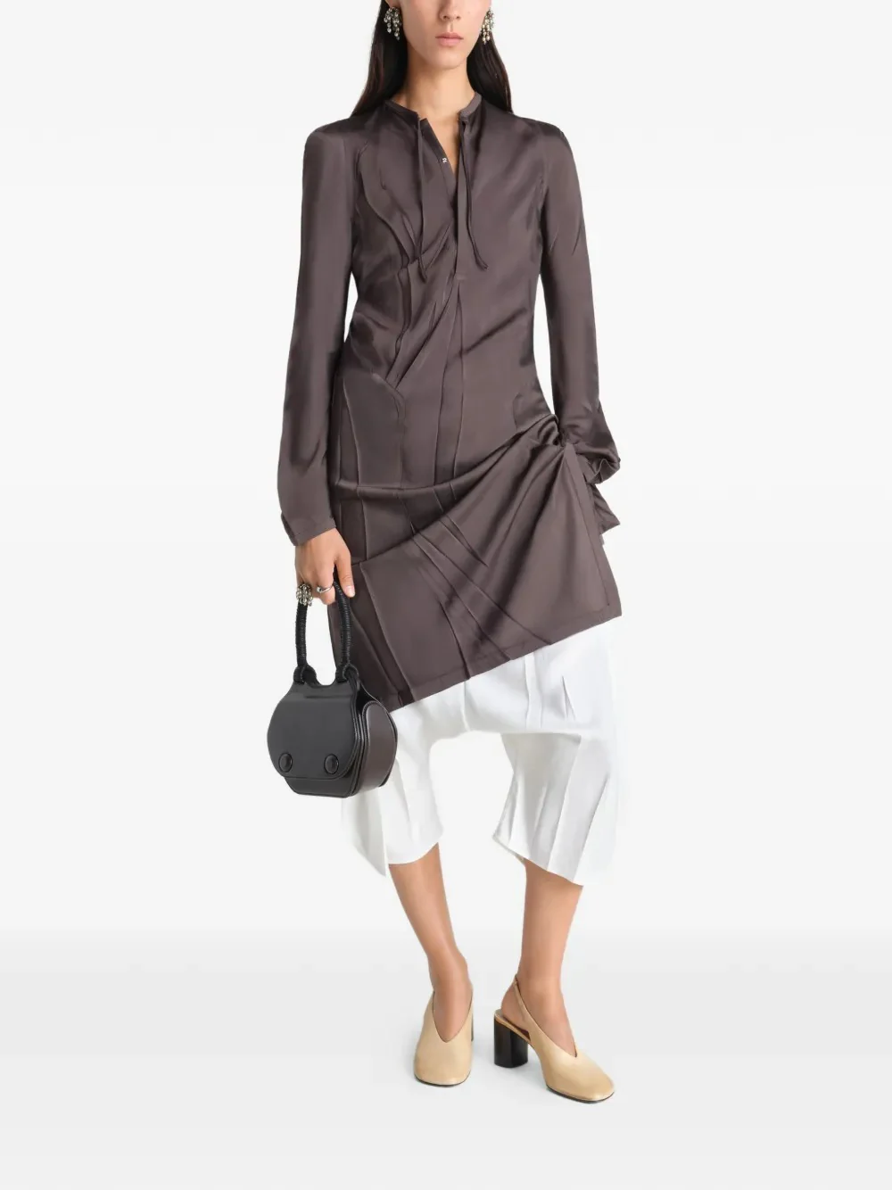 LEMAIRE - Women Creased Bias Dress