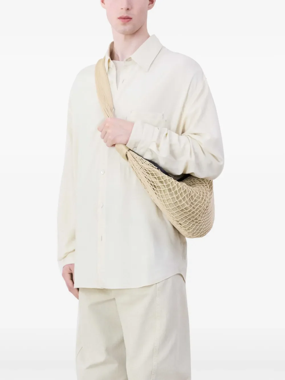 LEMAIRE - Unisex Croissant Filt Bag - Image 3