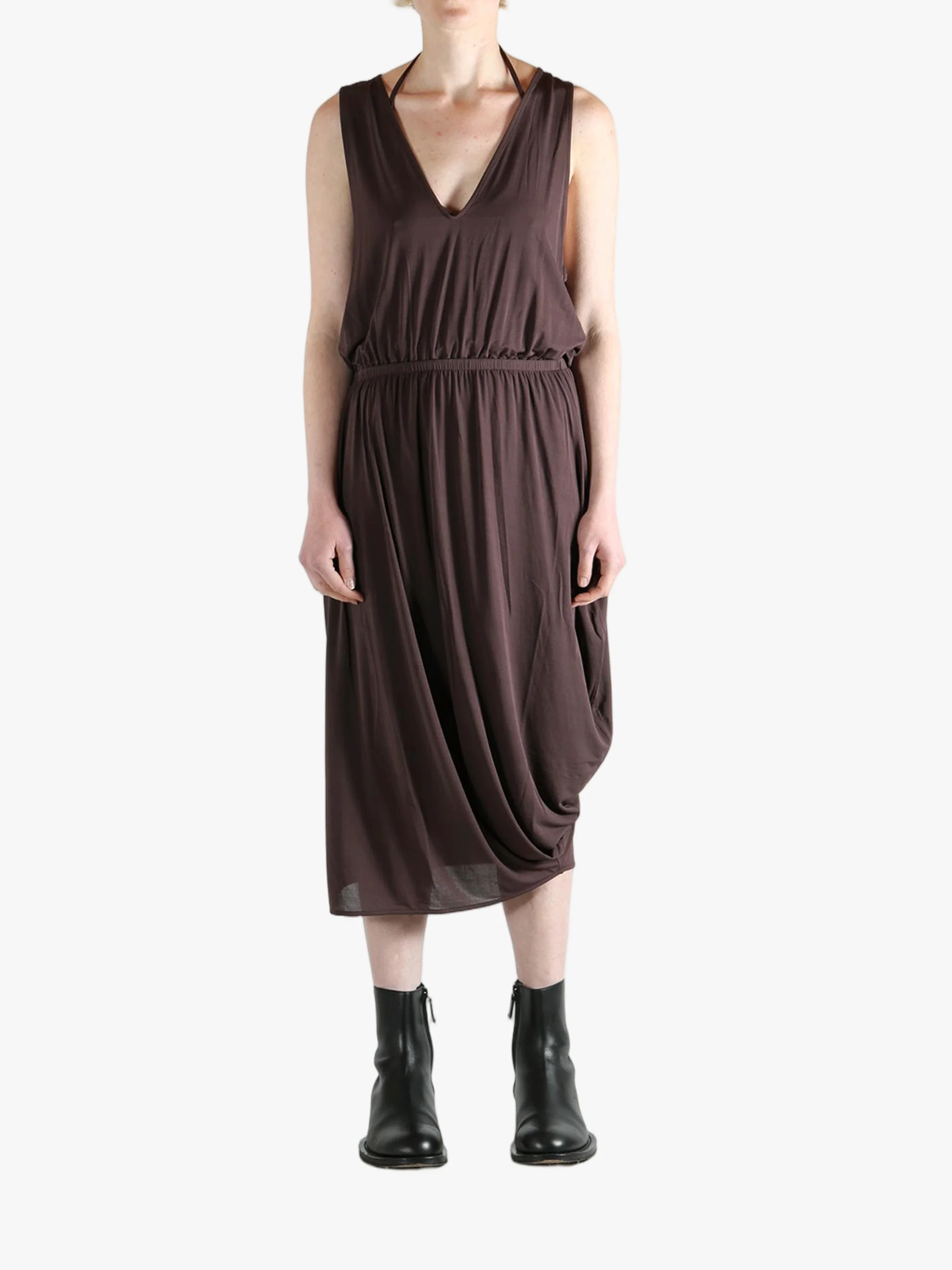 LEMAIRE - Women Double Layer Drape Dress