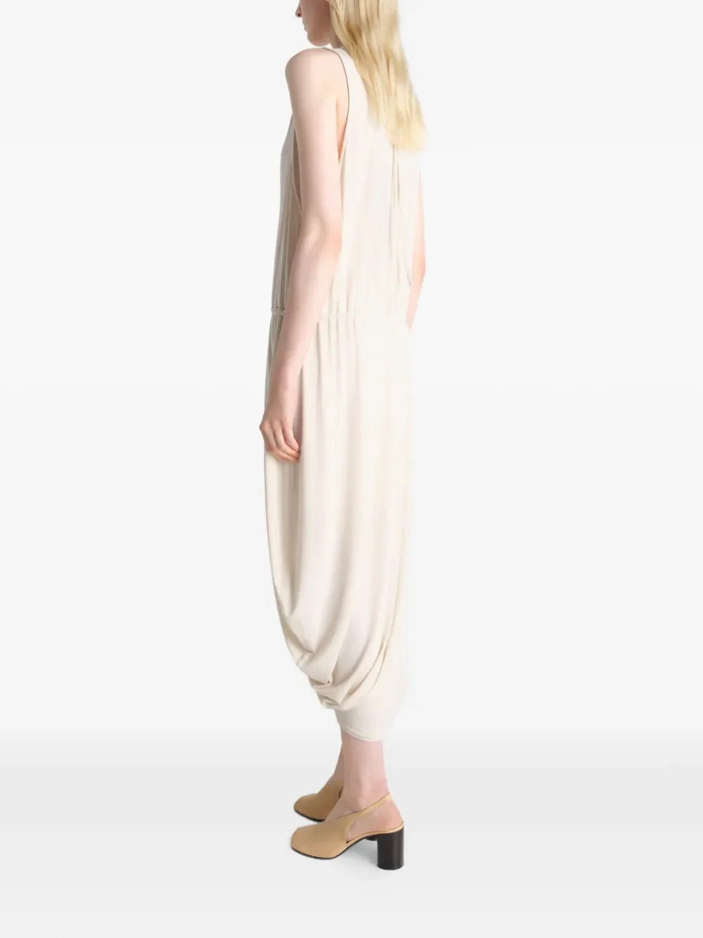 LEMAIRE - Women Double Layer Drape Dress - Image 3