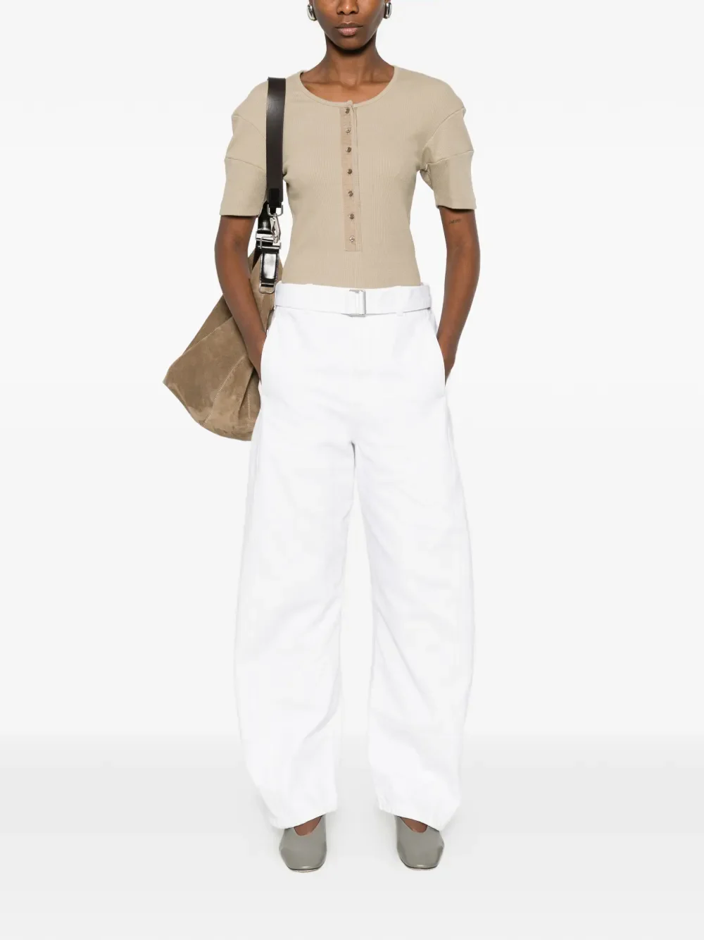 LEMAIRE - Women Fitted Henley Shirt