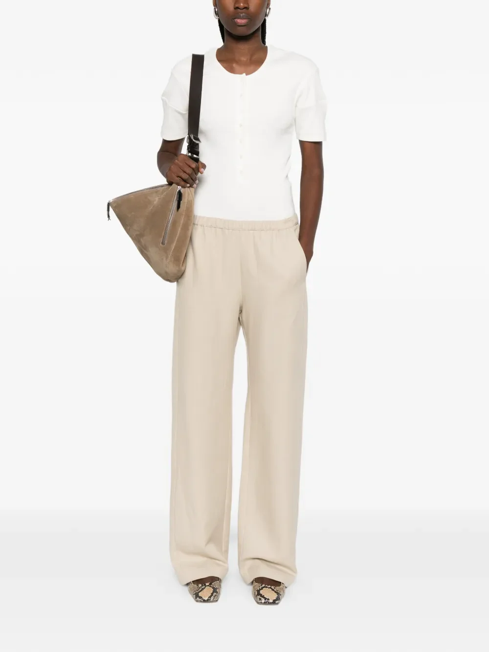 LEMAIRE - Women Fitted Henley Shirt