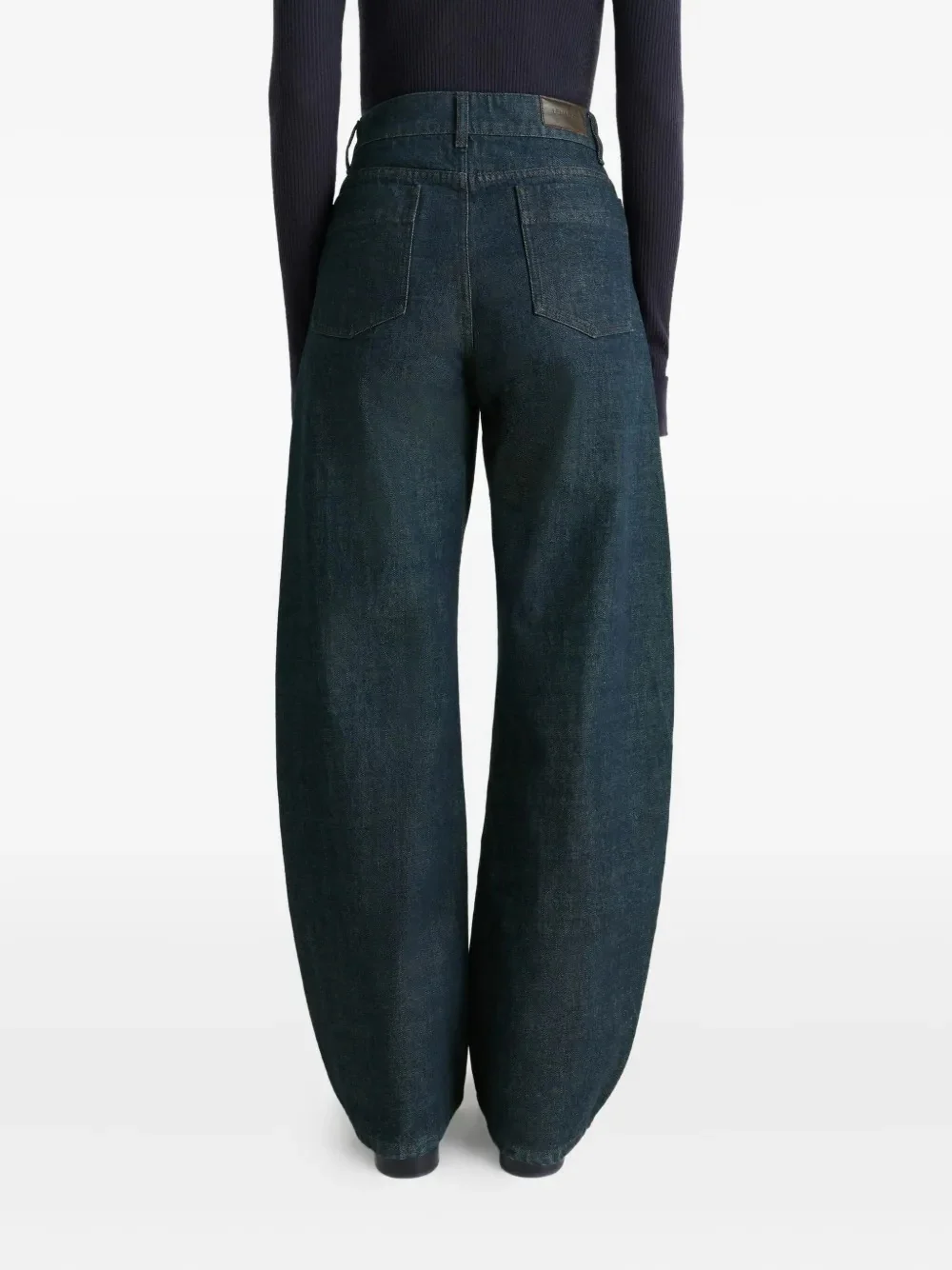 LEMAIRE - Women High Waisted Curved Pants - Image 3