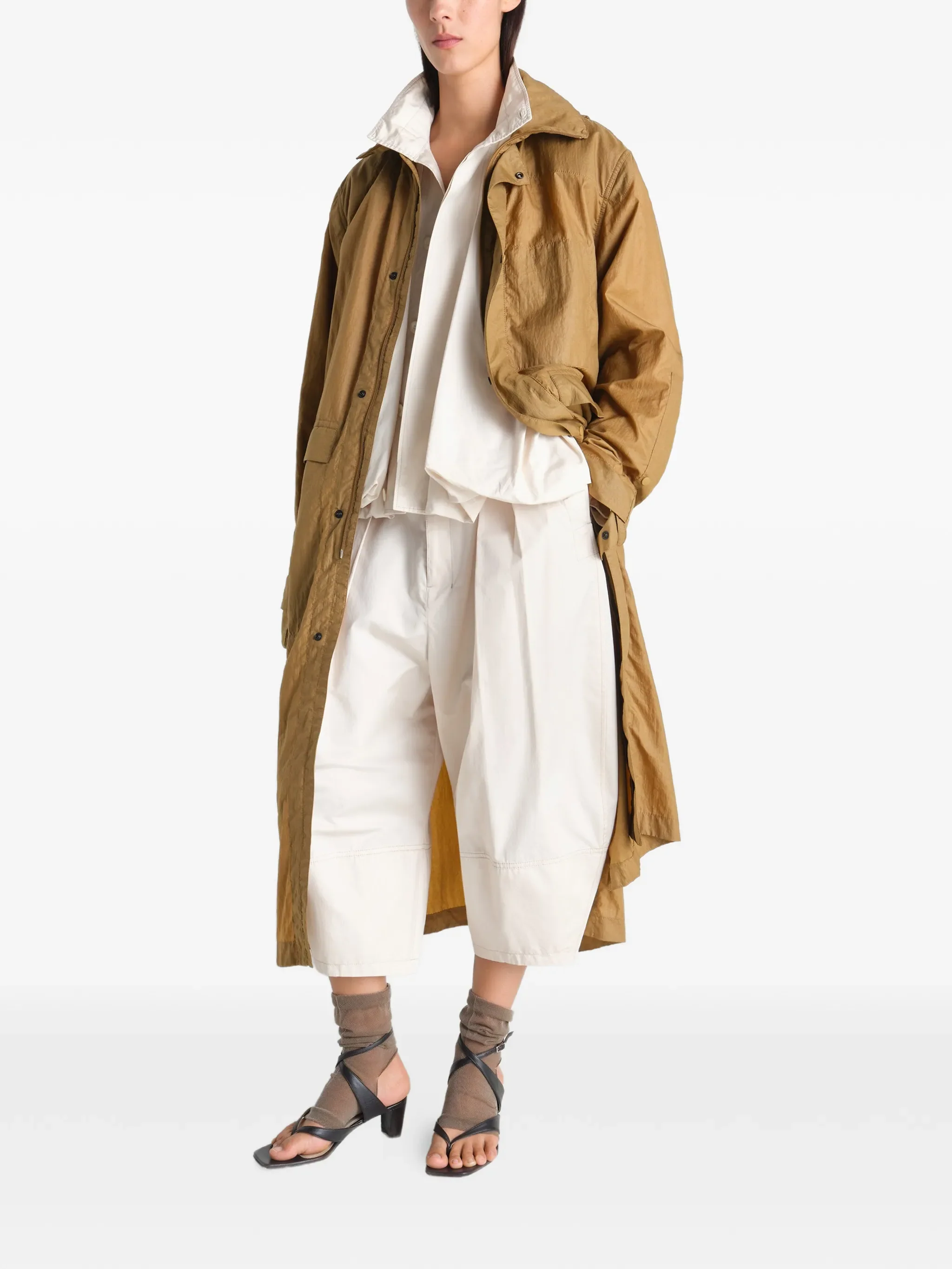 LEMAIRE - Women Hooded Raincoat - Image 3