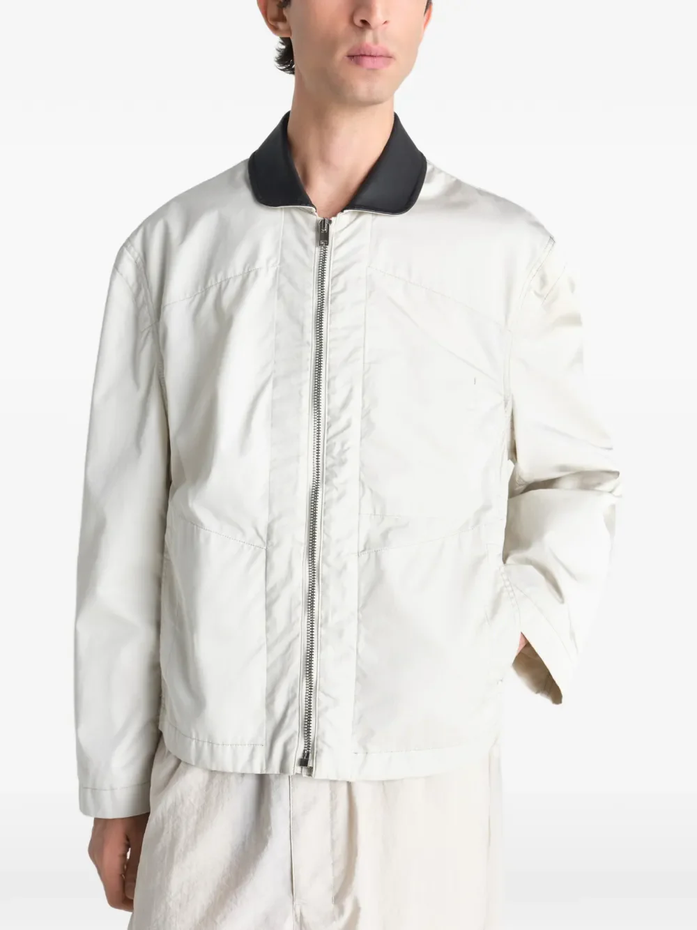 LEMAIRE - Women Leather Collar Blouson