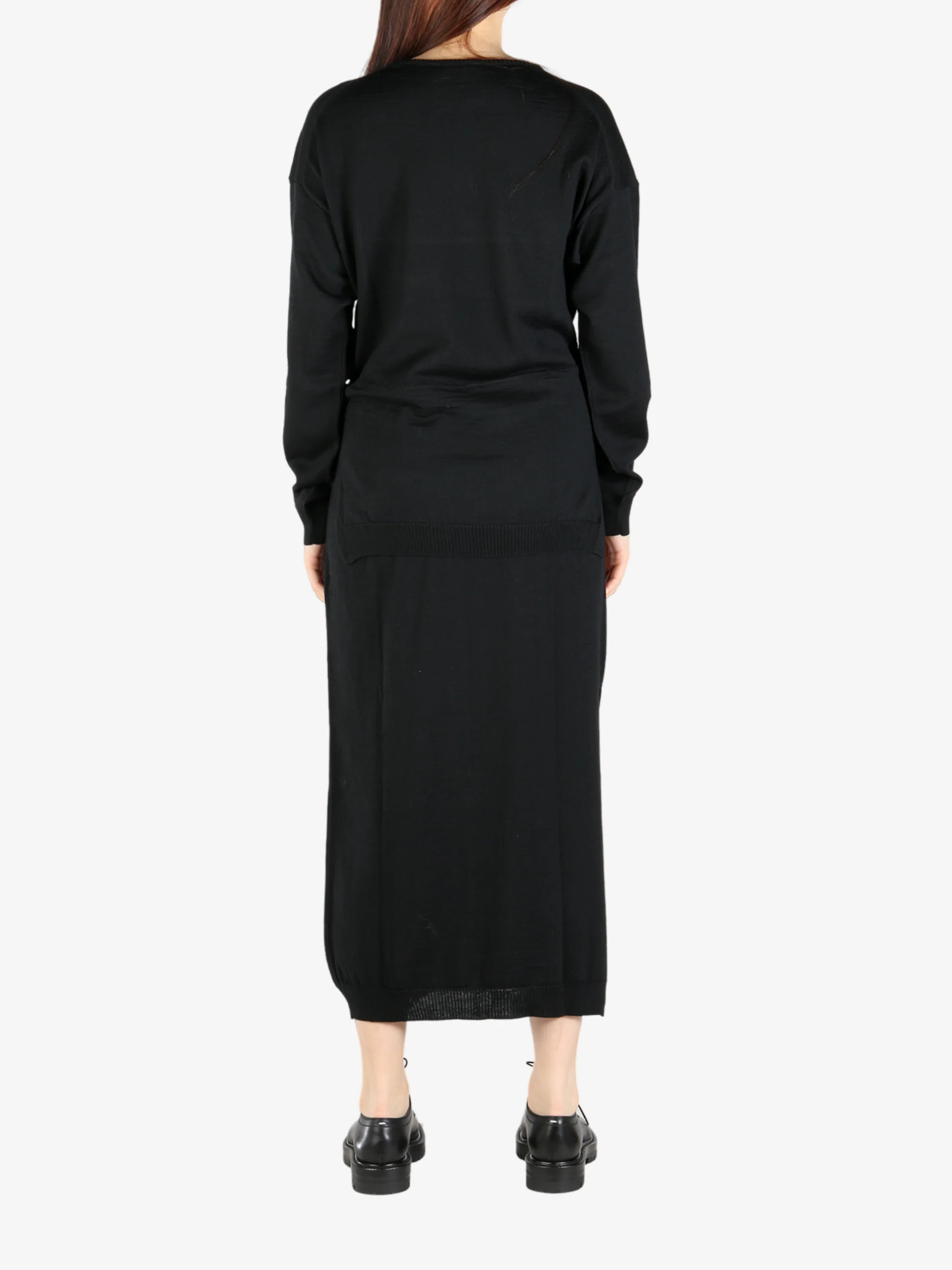 LEMAIRE - Women Long Trompe L Oeil Dress - Image 3