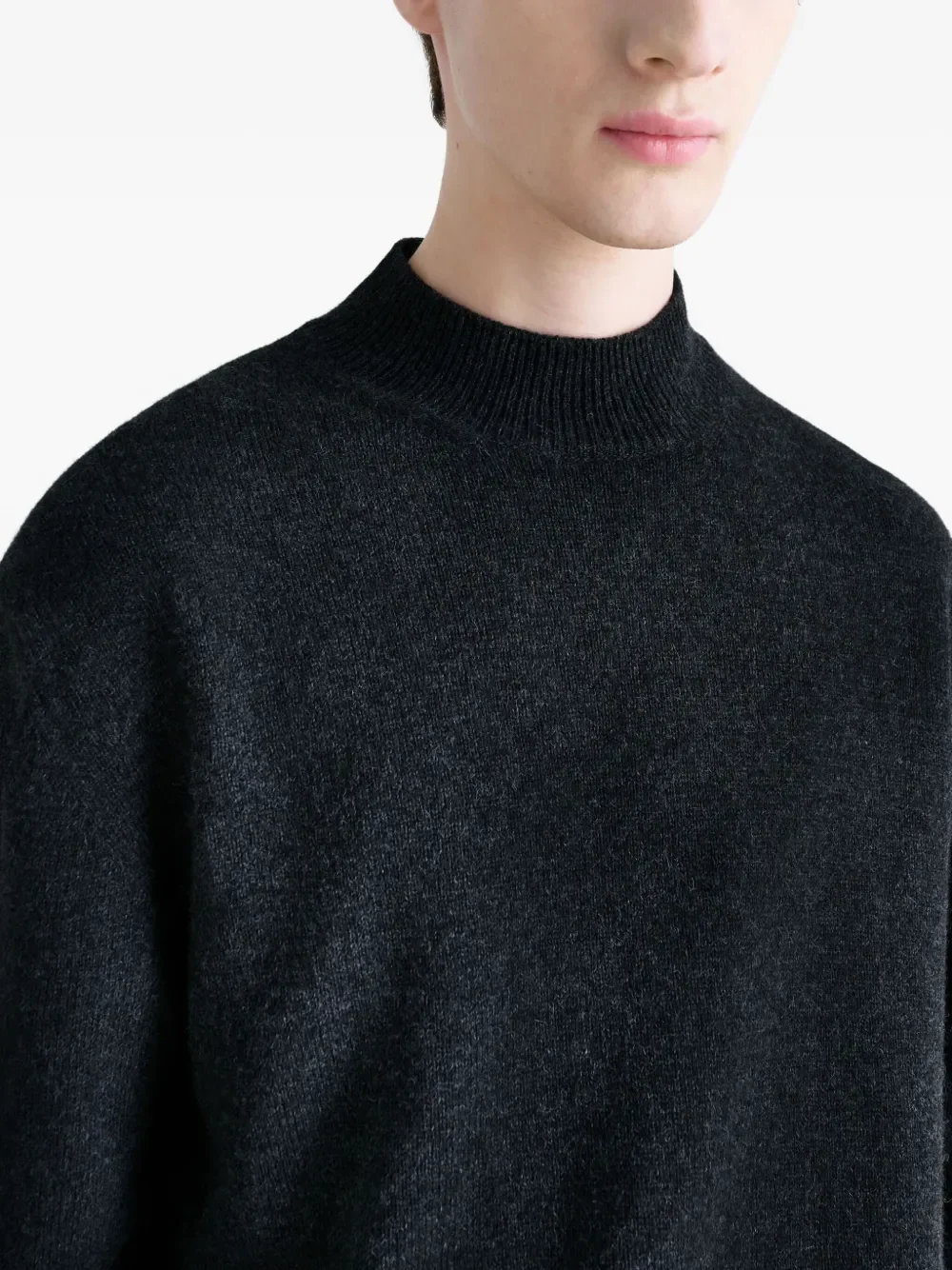 LEMAIRE - Women Mock Neck Sweater - Image 3