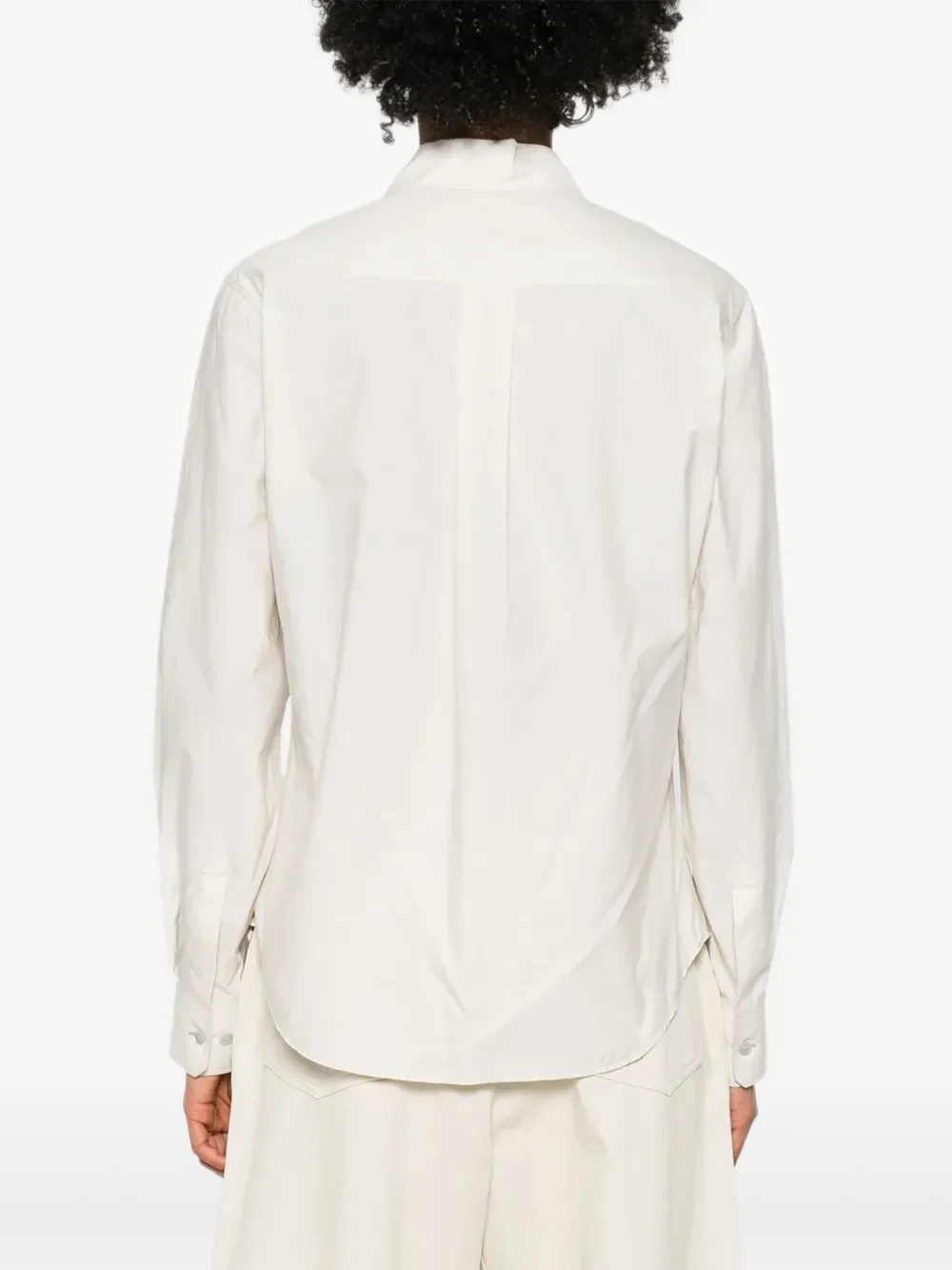 LEMAIRE - Women Pointed Collar Shirt - Image 3
