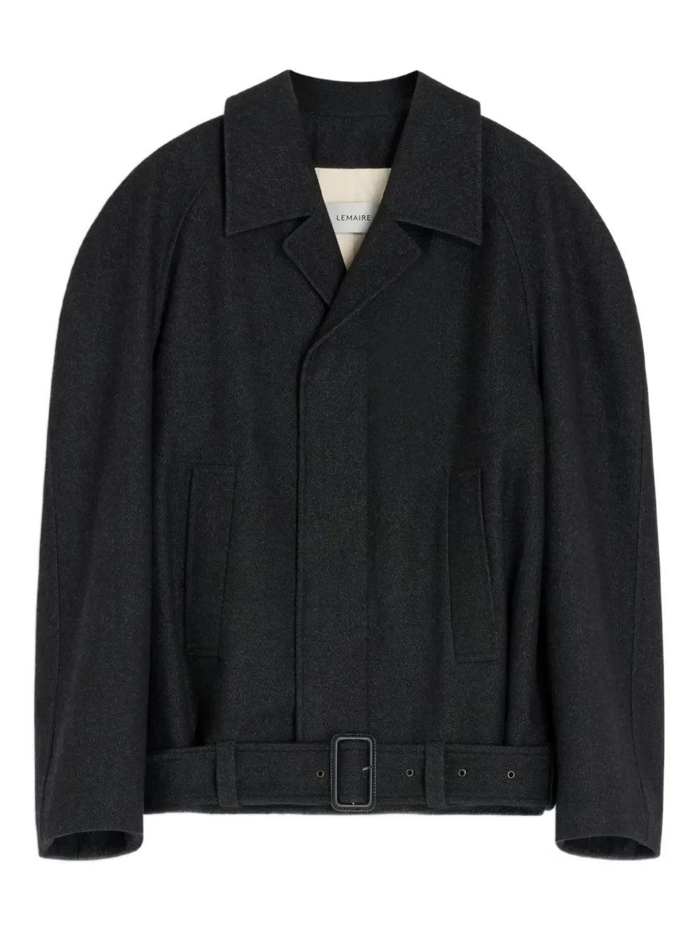 LEMAIRE - Women Raglan Sleeve Short Coat - Image 5