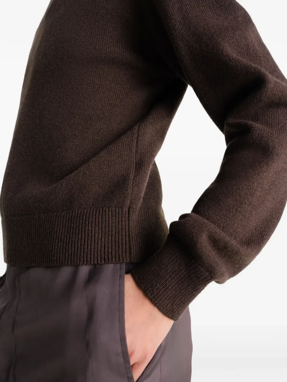 LEMAIRE - Women Reversible Buttoned Sweater - Image 5