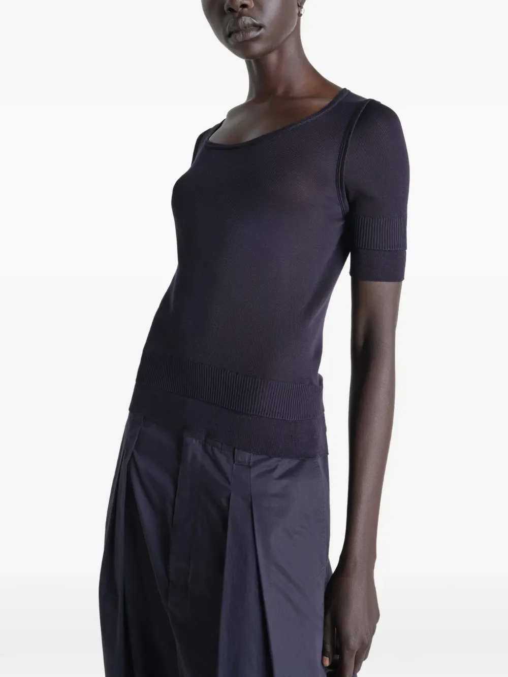 LEMAIRE - Women Seamless Trompe L'Oeil Top - Image 2