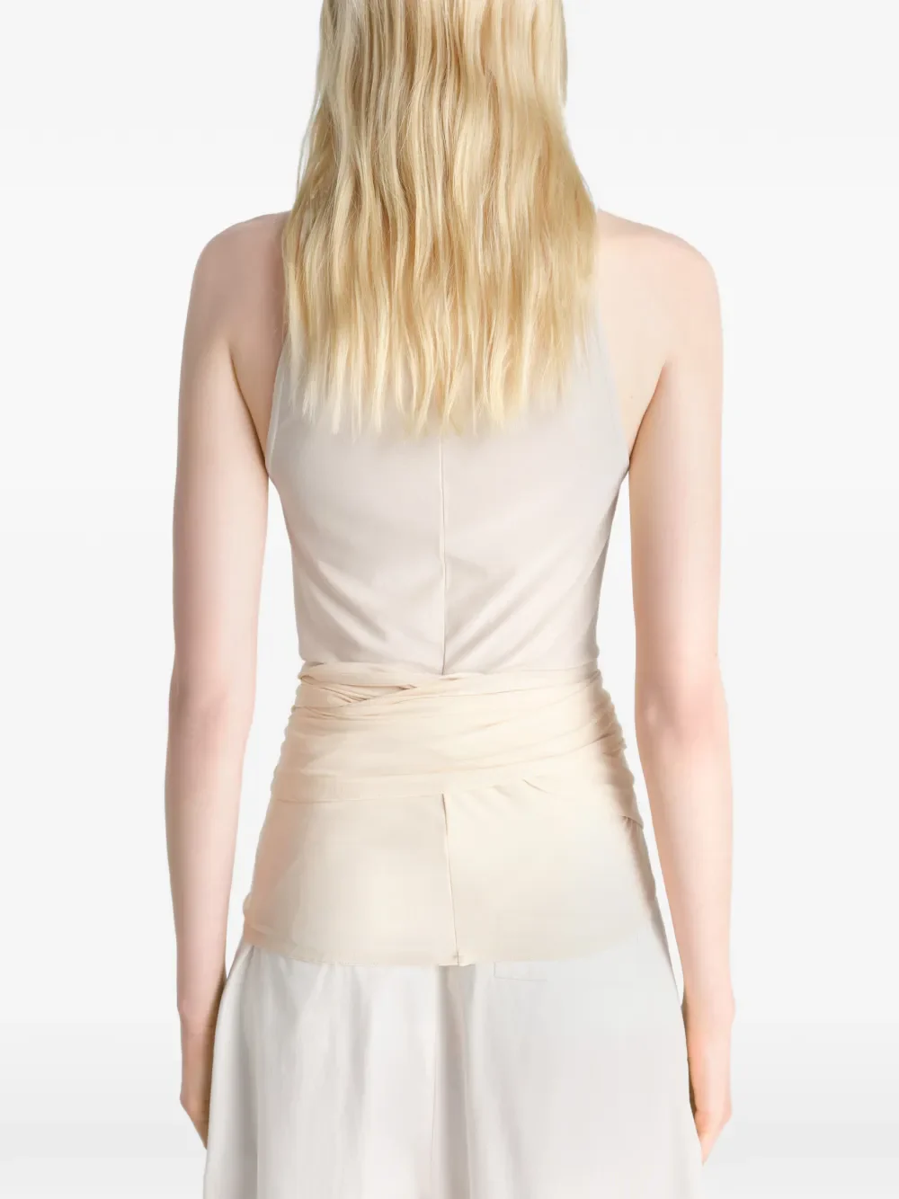 LEMAIRE - Women Sleeveless Wrap Top - Image 3