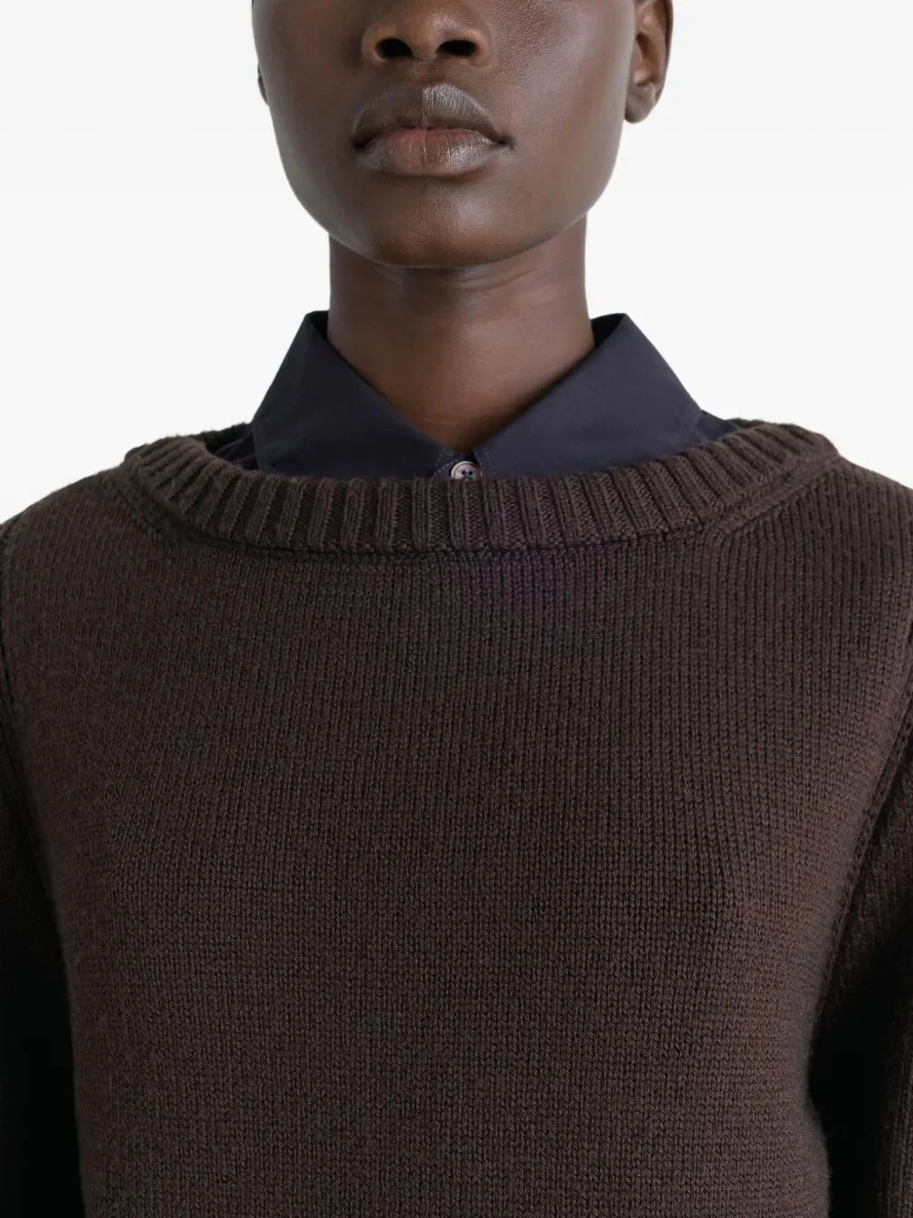 LEMAIRE - Women Slits Sweater - Image 4