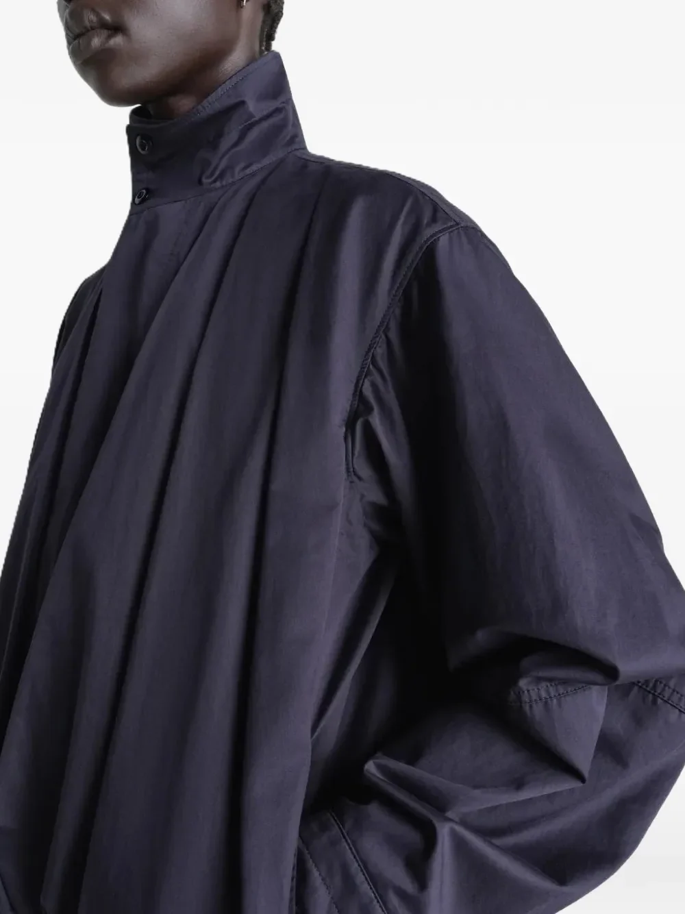 LEMAIRE - Women Soft Pleated Blouson - Image 2