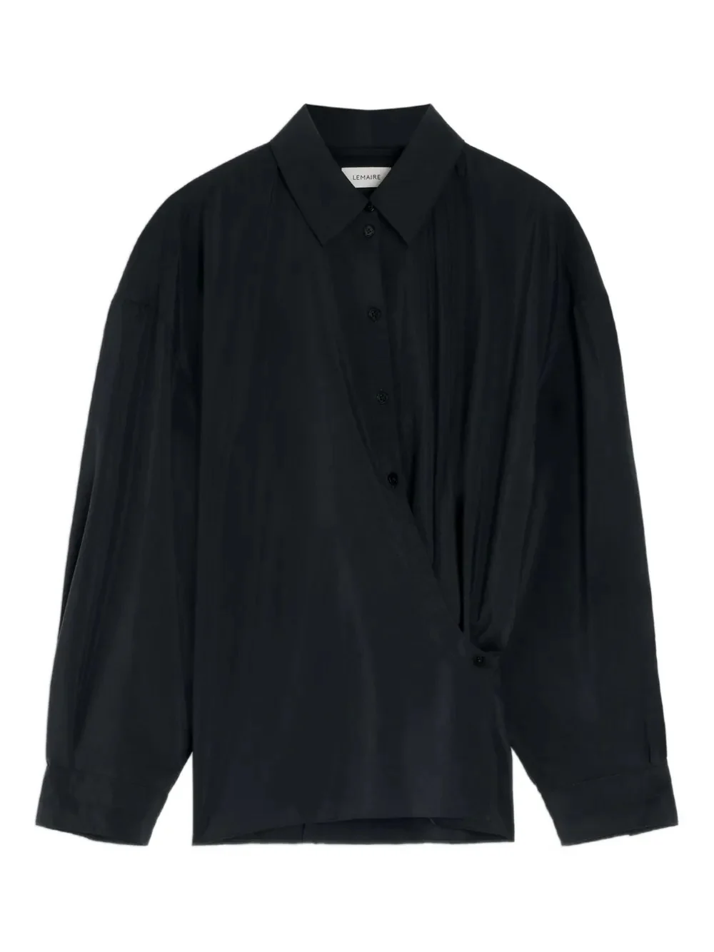 LEMAIRE - Women Straight Collar Twisted Shirt - Image 5