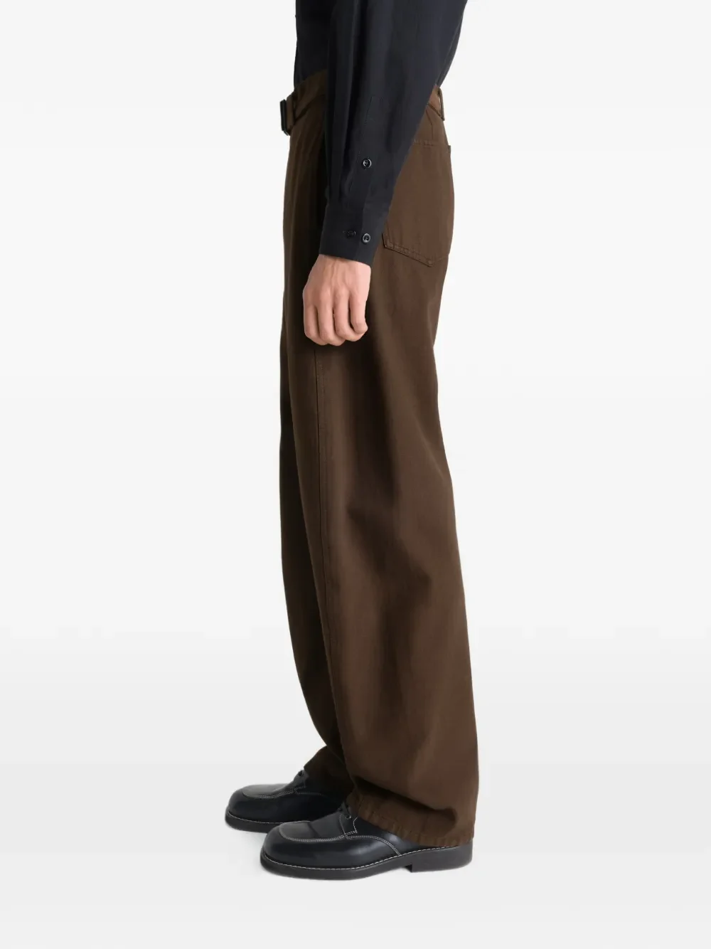 LEMAIRE - Women Twisted Belted Pants - Image 2
