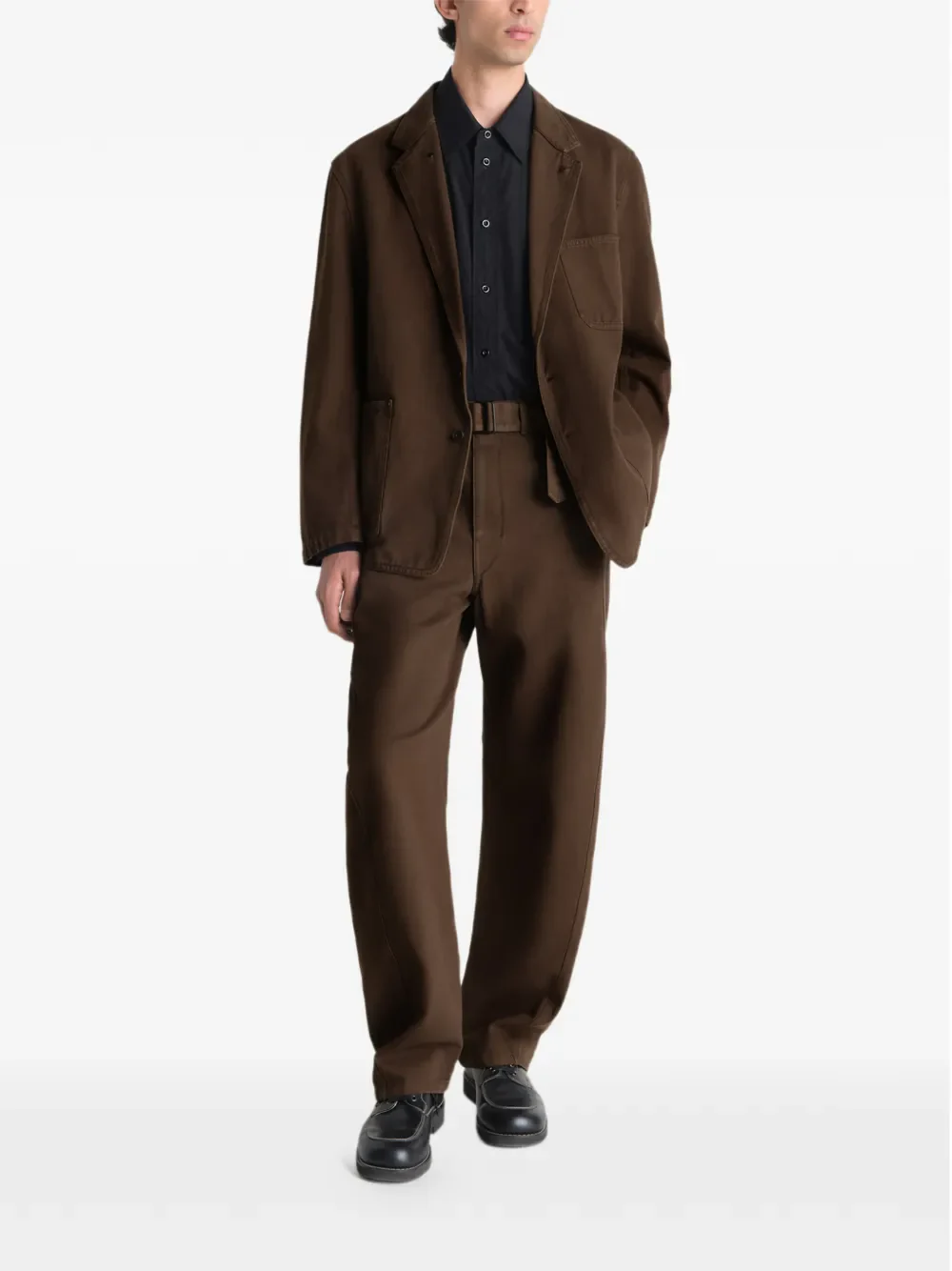 LEMAIRE - Women Twisted Belted Pants - Image 4