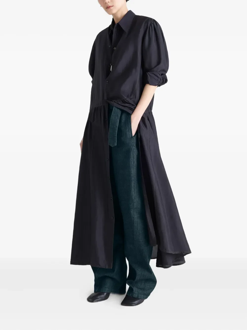 LEMAIRE - Women Twisted Belted Pants - Image 3