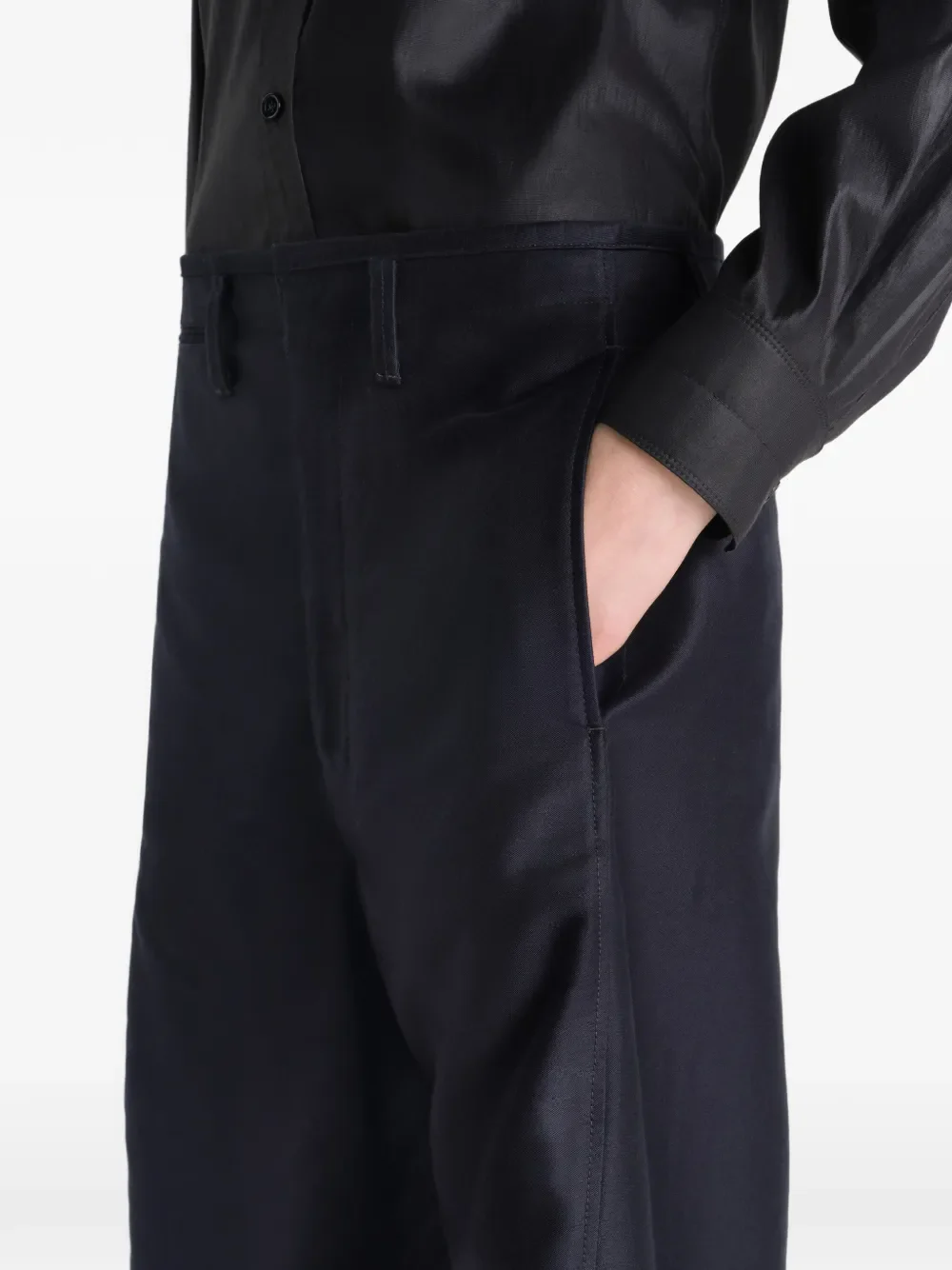 LEMAIRE - Women Twisted Chino Pants - Image 4