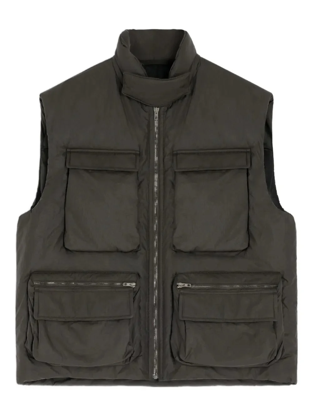 LEMAIRE - Women Wadded Gilet Wi Wadded Gilet With Pockets Coat - Image 5