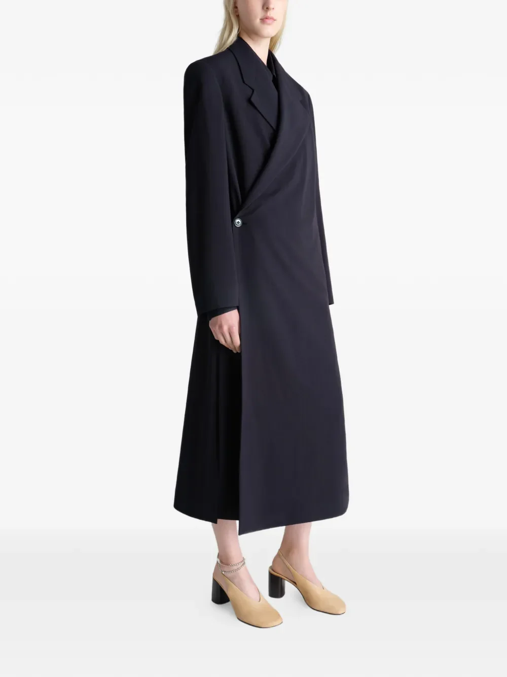 LEMAIRE - Women Wrap Over Coat - Image 2