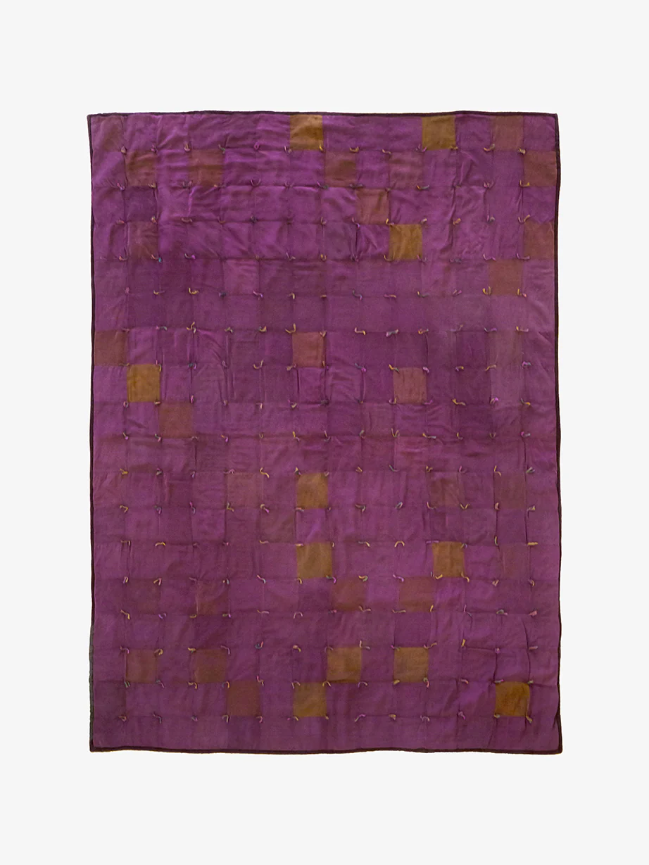LILY RASKIND - Hand-Dyed Silk Quilt
